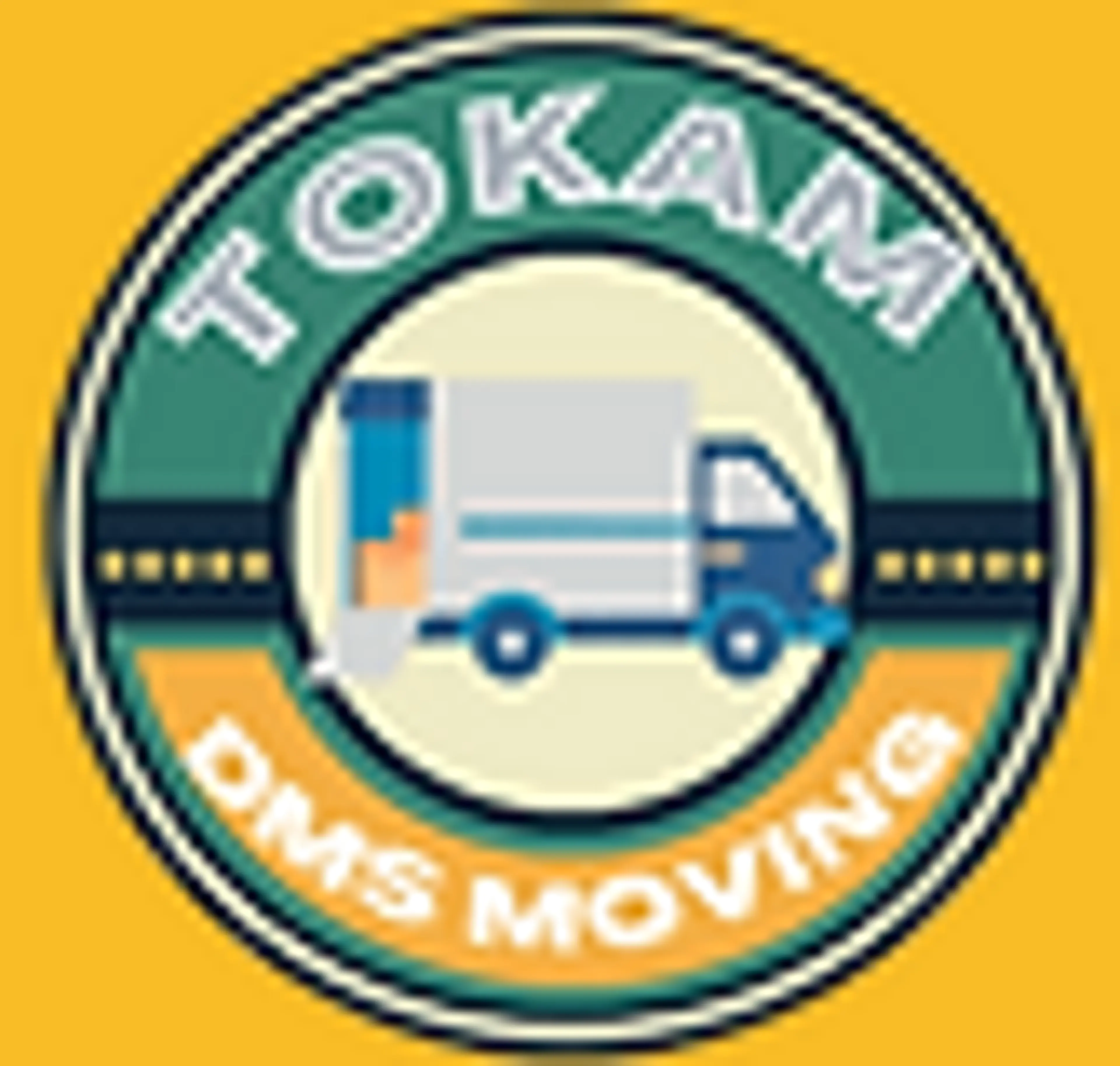 Tokam DM'S Moving logo