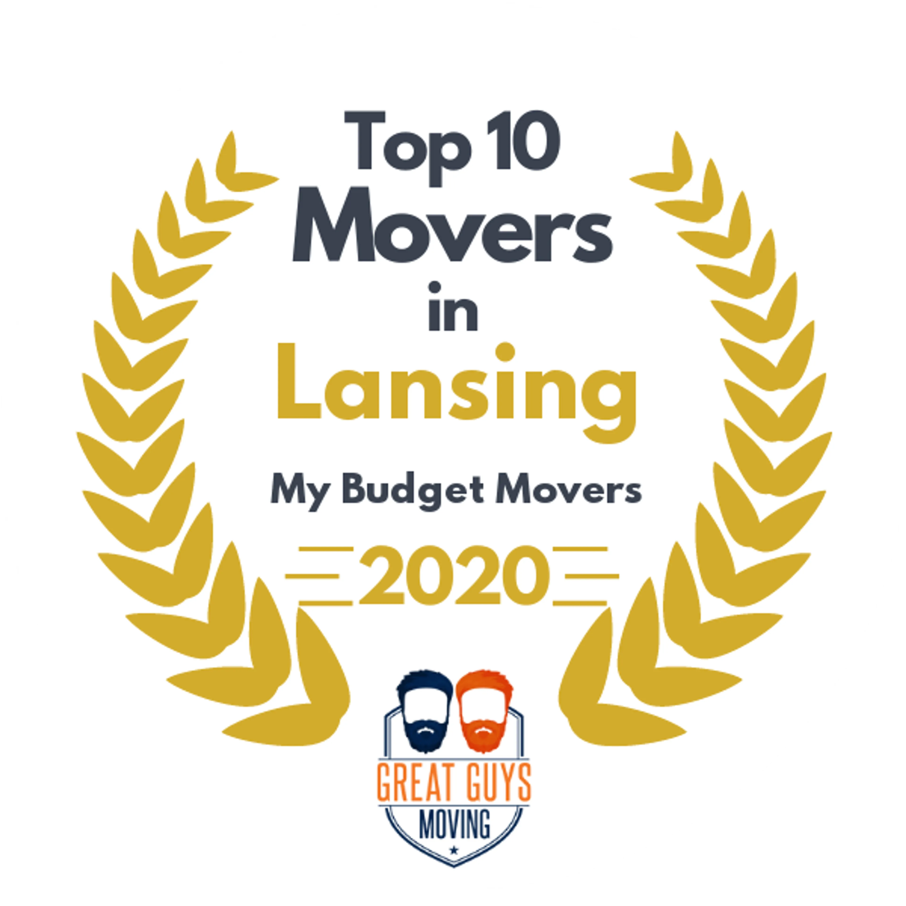 Top 10 Movers in Lansing, MI 2020 award