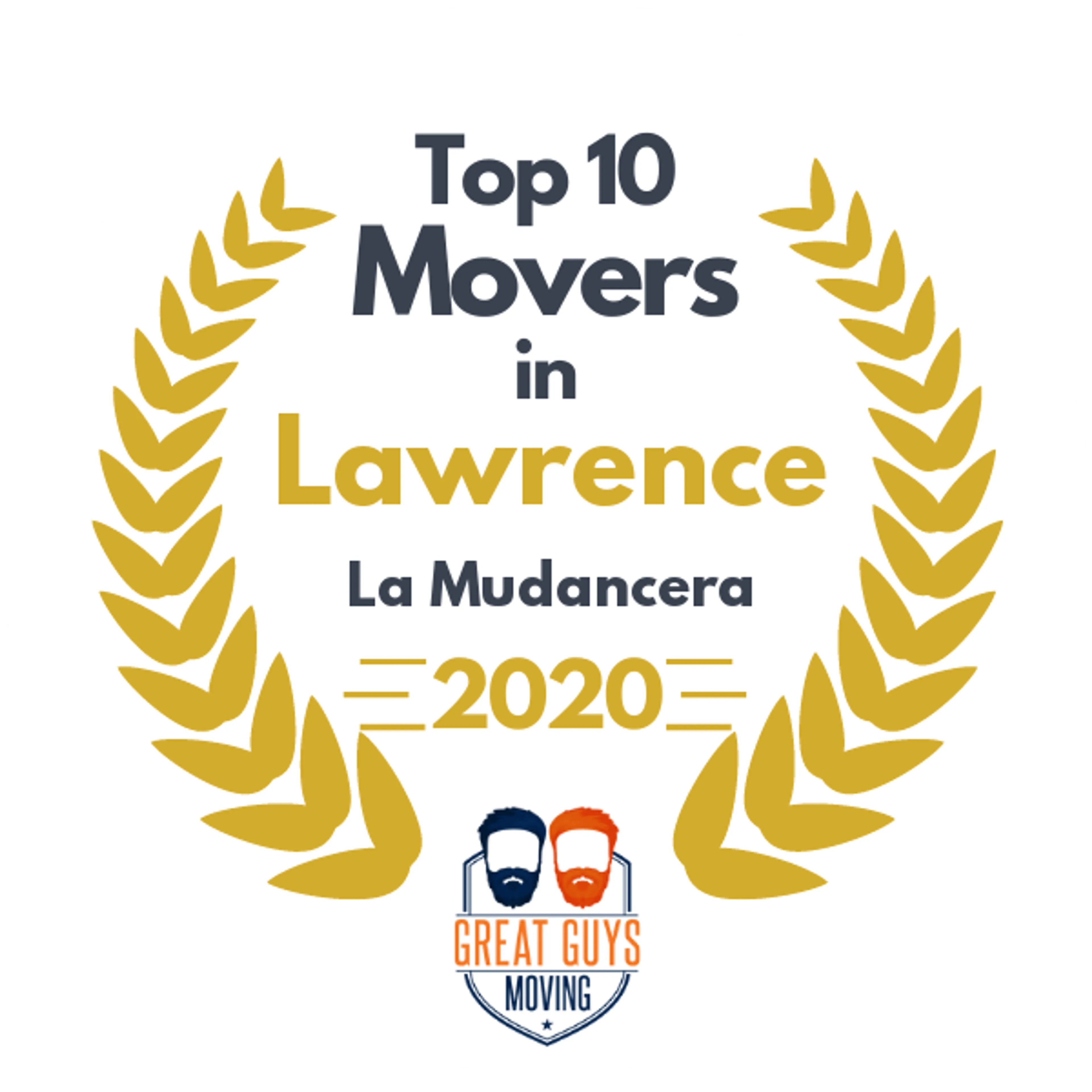 Top 10 Movers in Lawrence, MA 2020 award