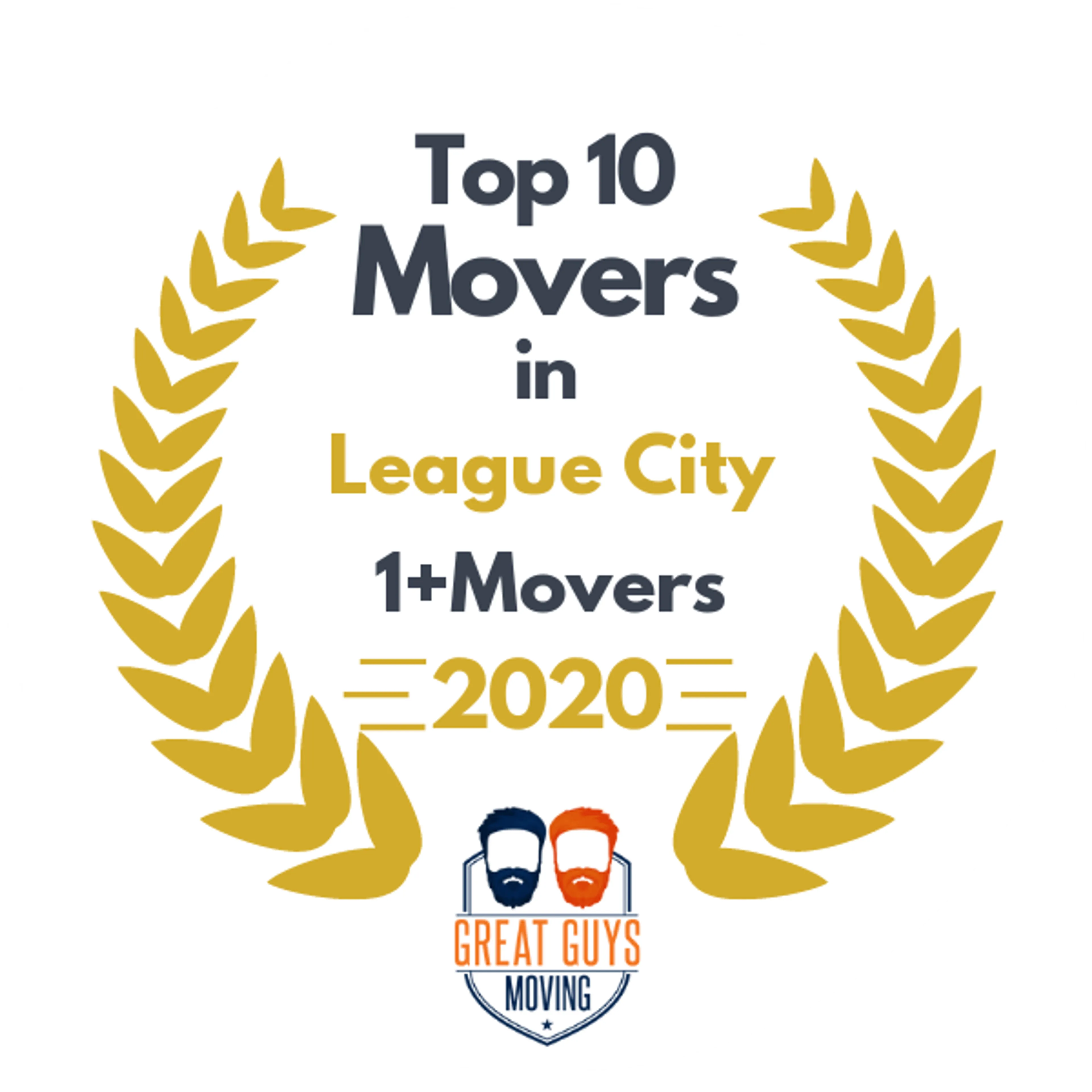Top 10 Movers in Houston, TX 2020 award