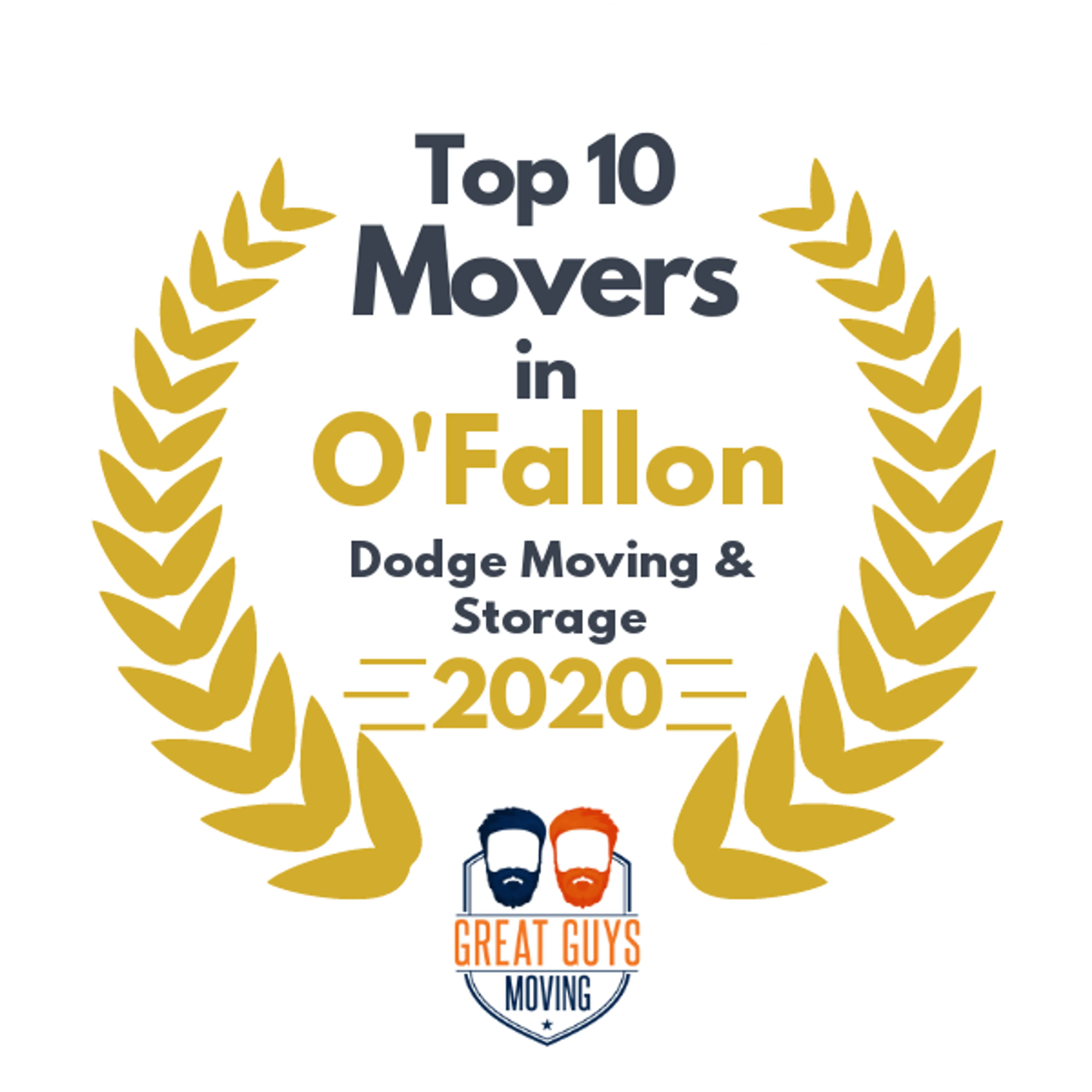 Top 10 Movers in St. Louis, MO 2020 award