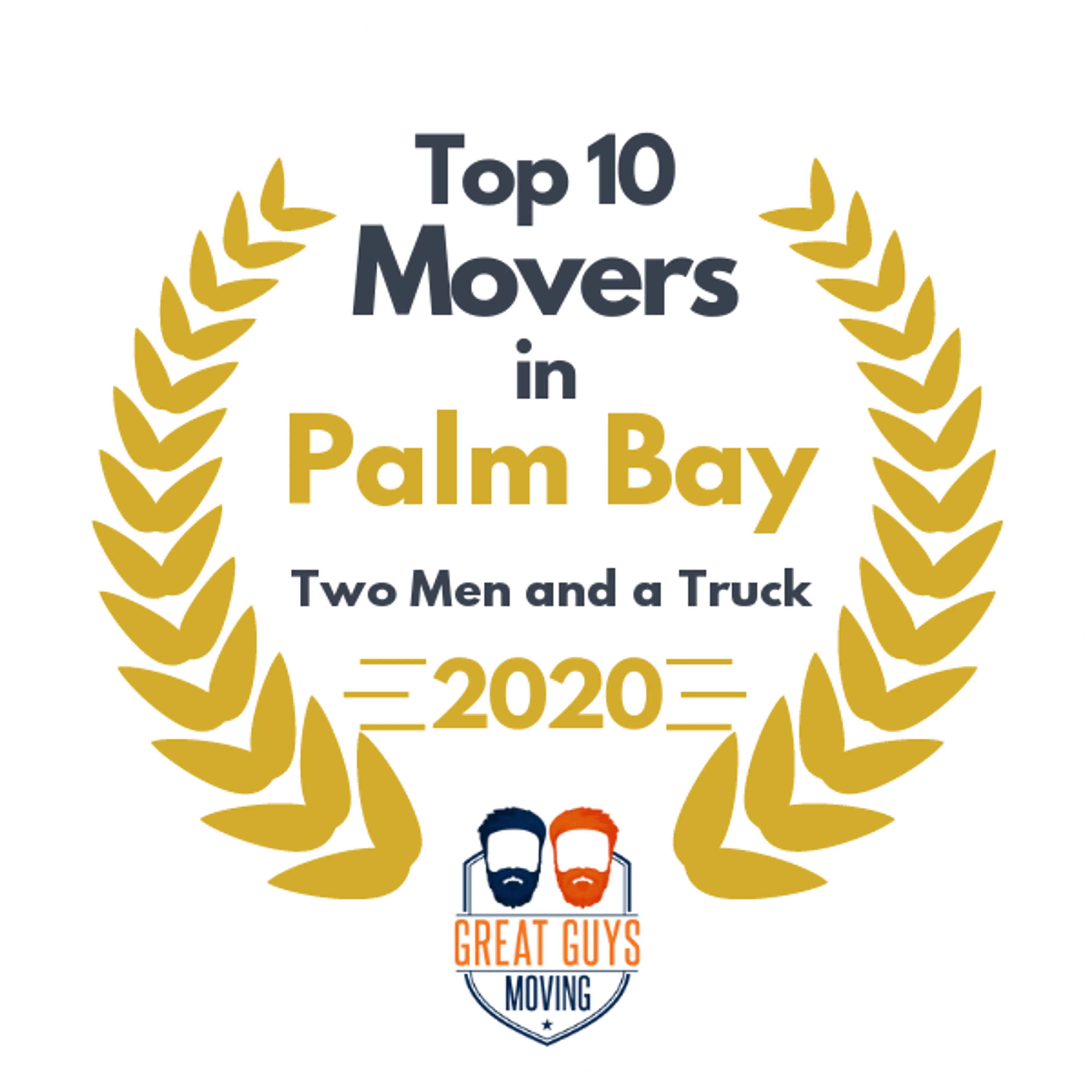 Top 10 Movers in Rockledge, FL 2020 award