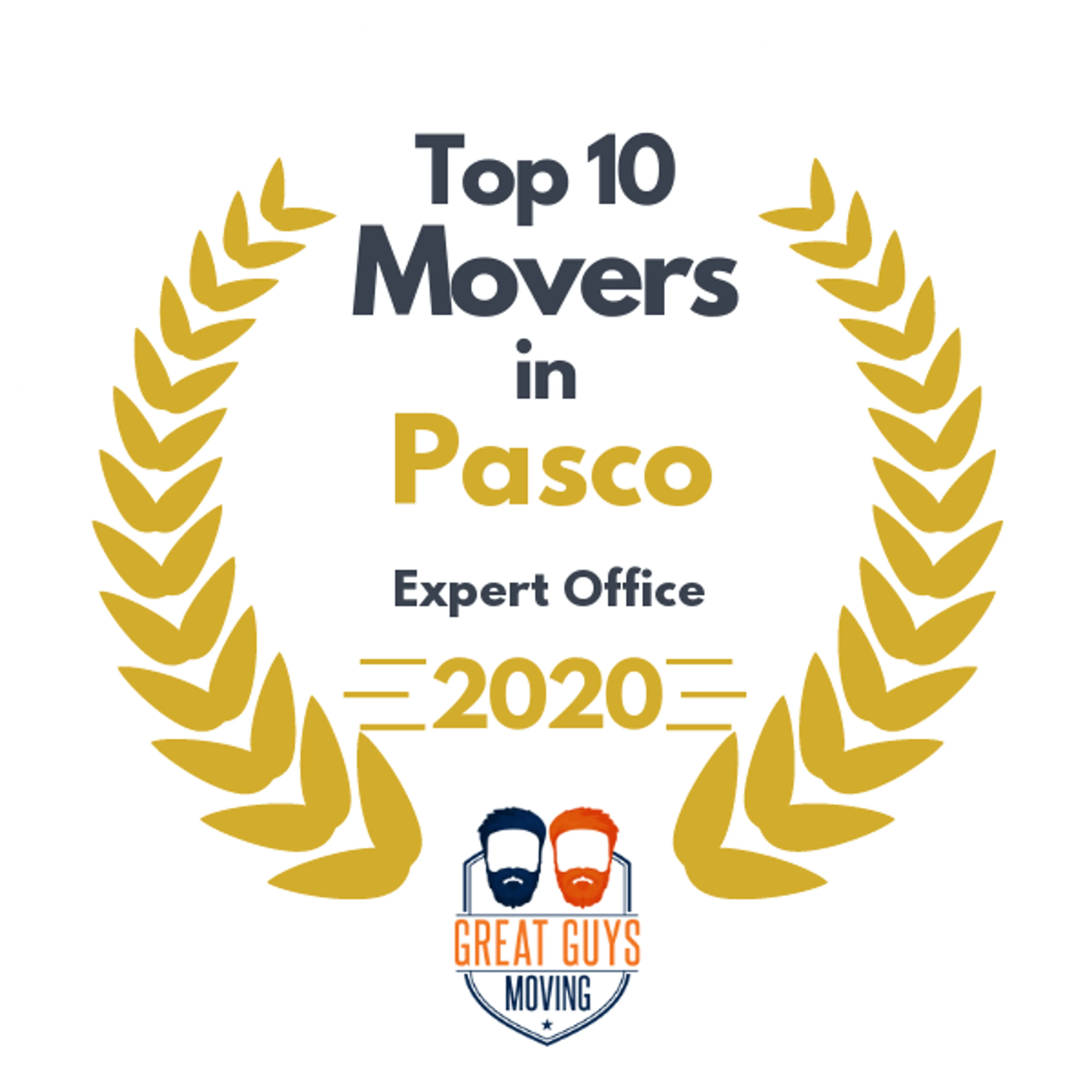 Top 10 Movers in Kennewick, WA 2020 award