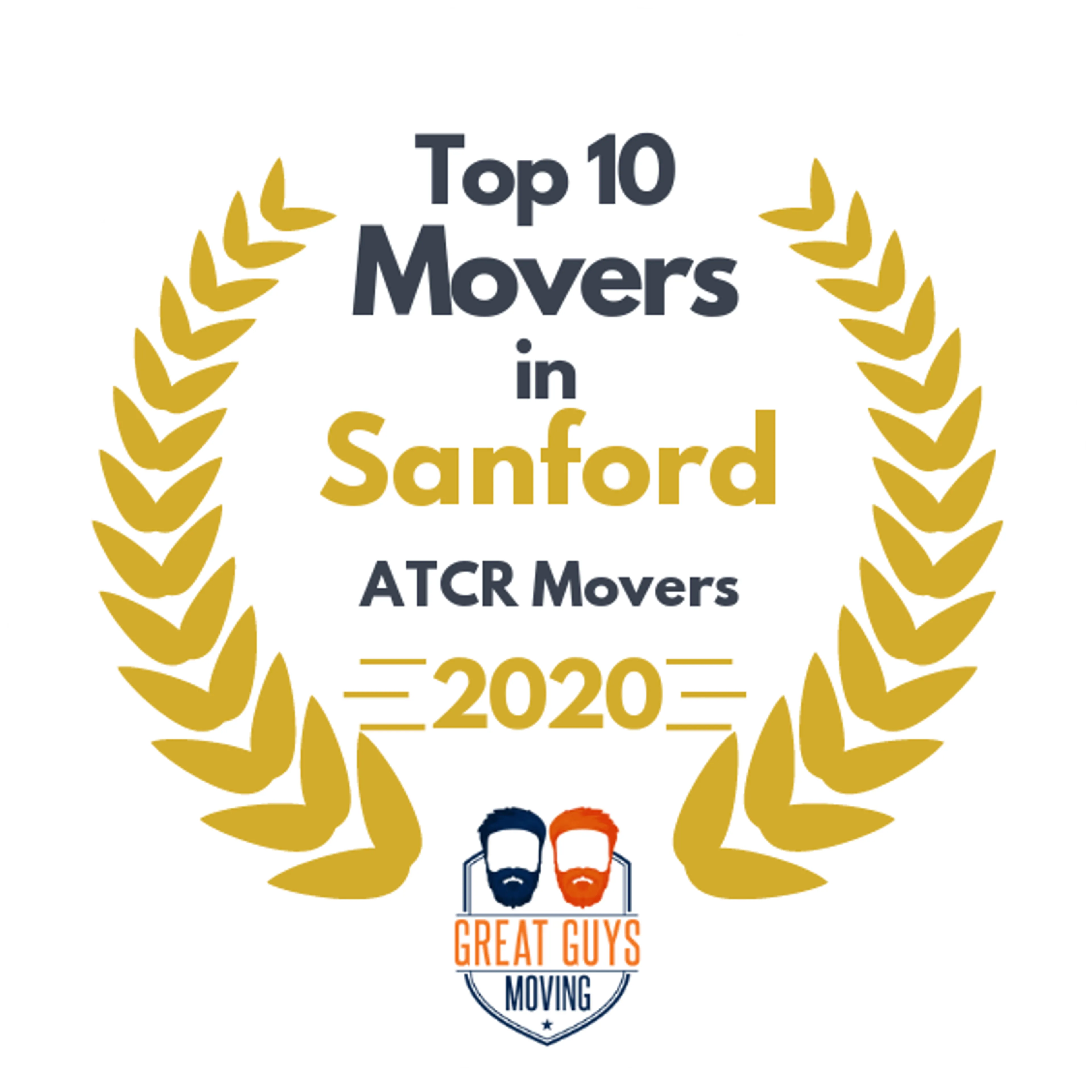 Top 10 Movers in Orlando, FL 2020 award