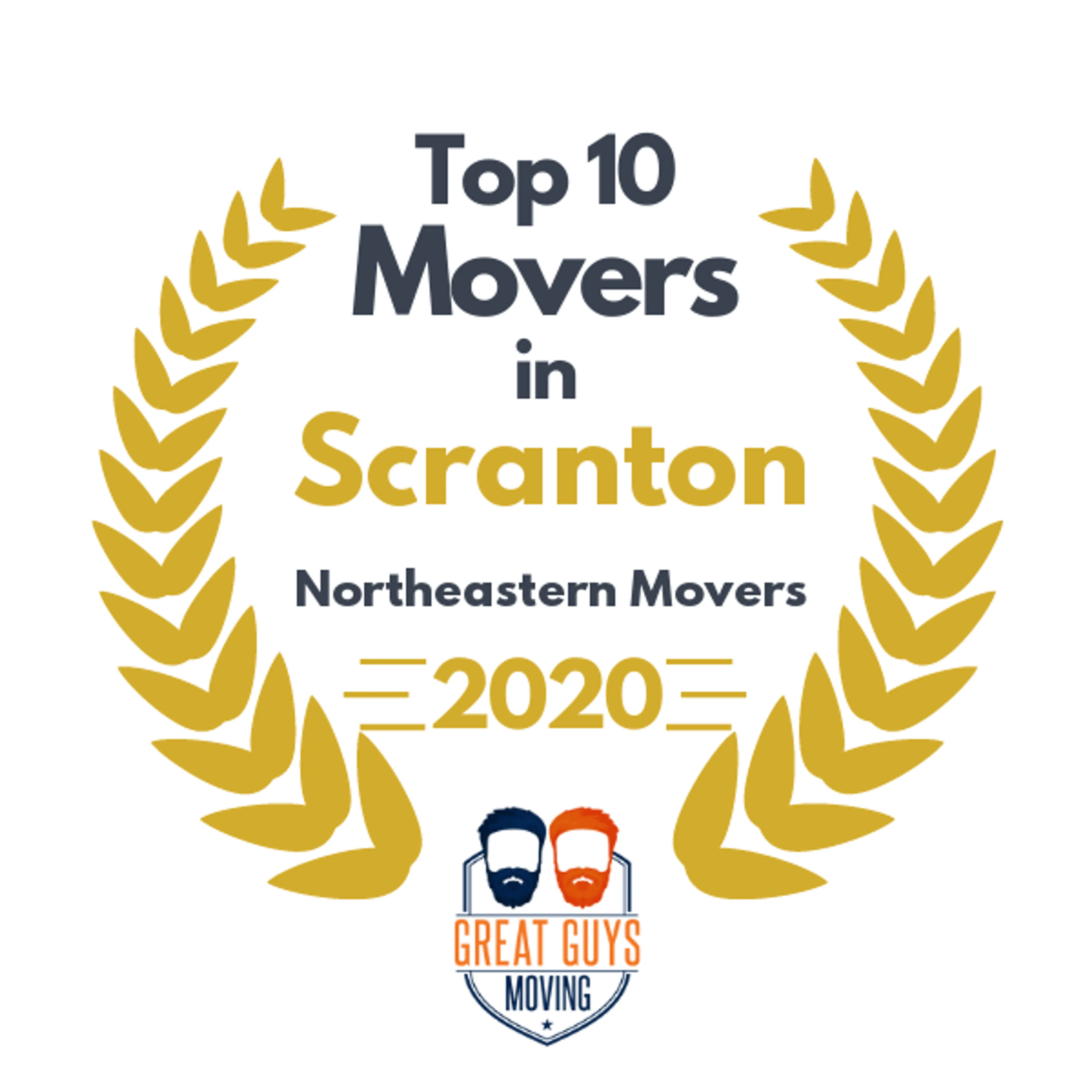Top 10 Movers in Allentown, PA 2020 award