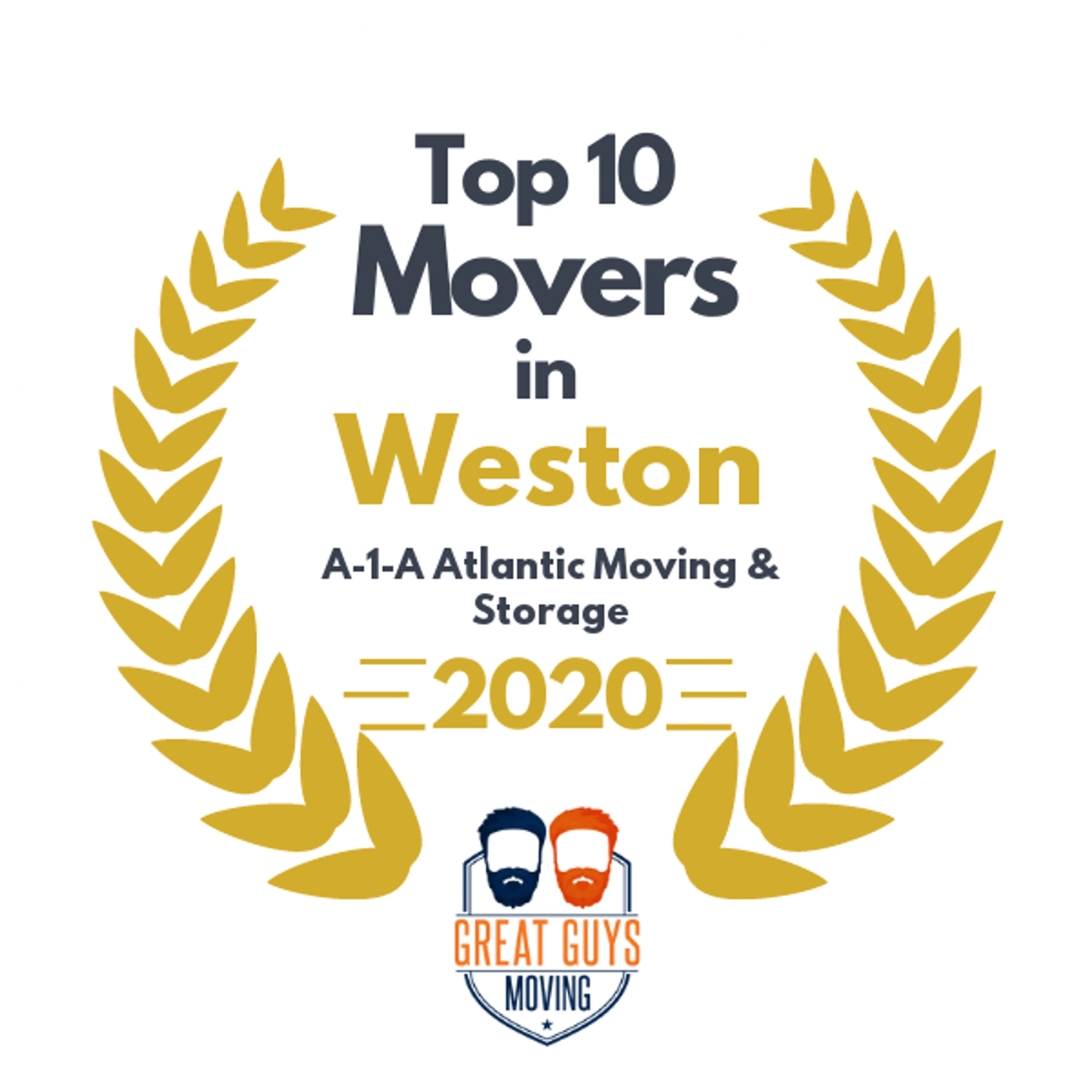 Top 10 Movers in Lauderhill, FL 2020 award