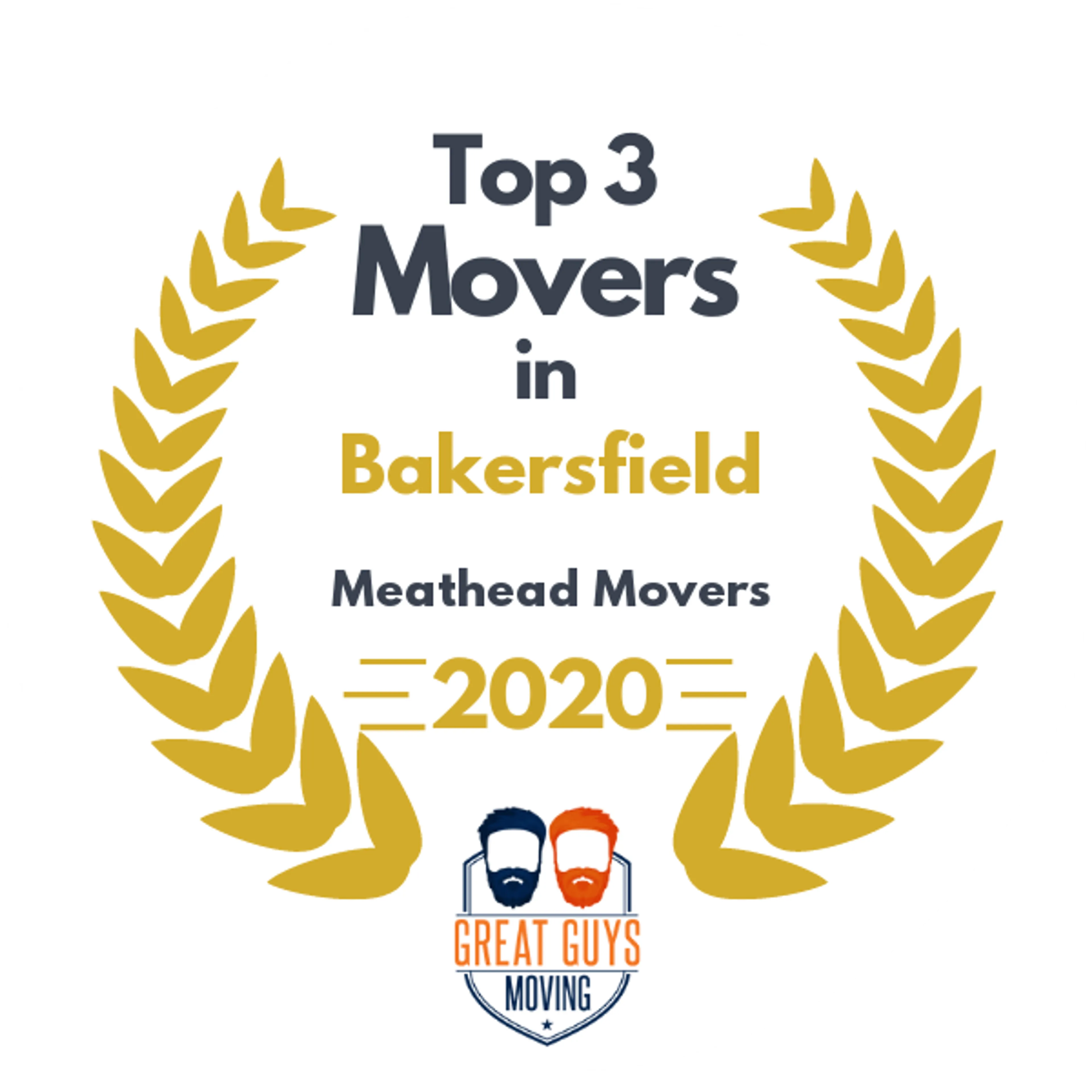 Top 3 Movers in Bakersfield, CA 2020 award