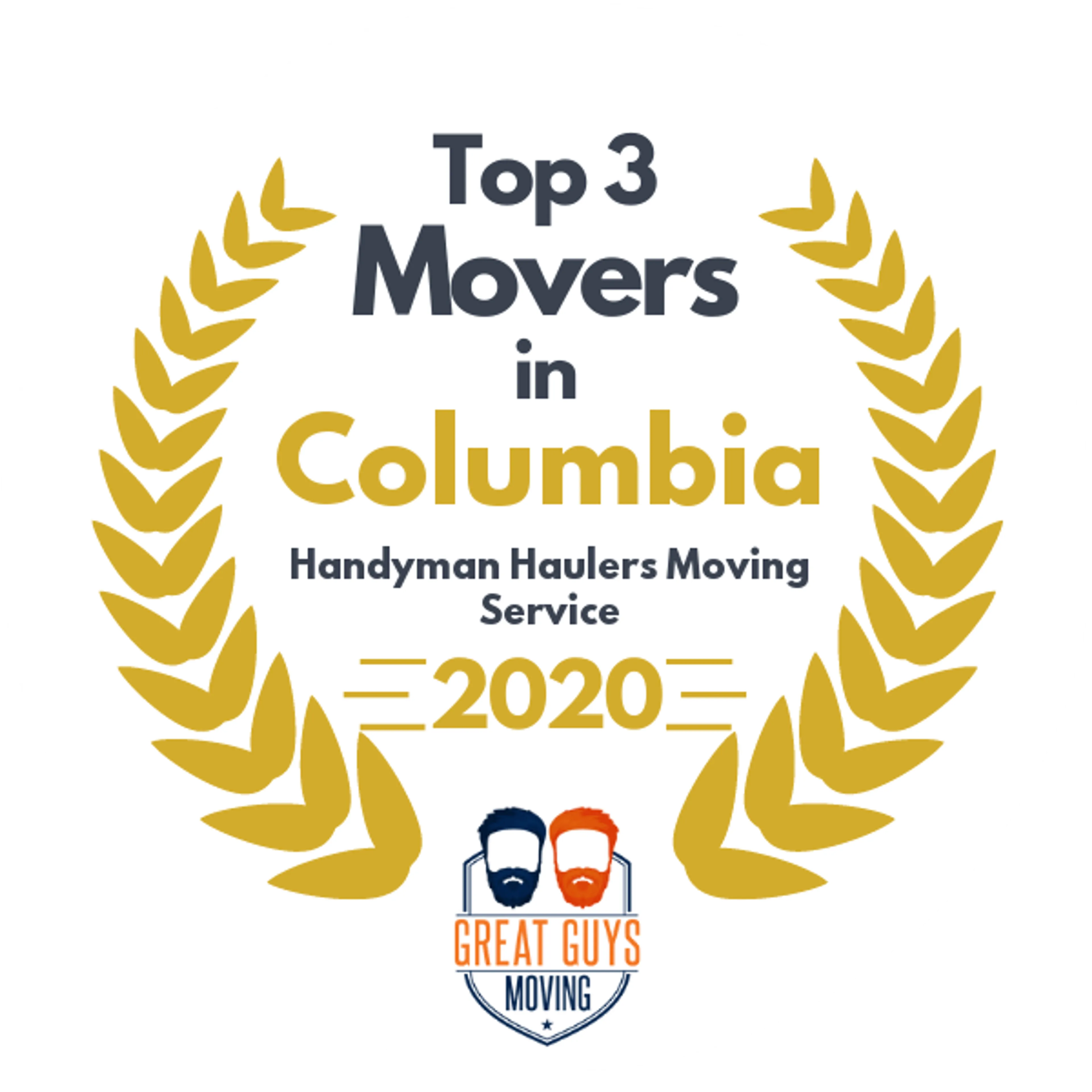 Top 3 Movers in Columbia, MO 2020 award