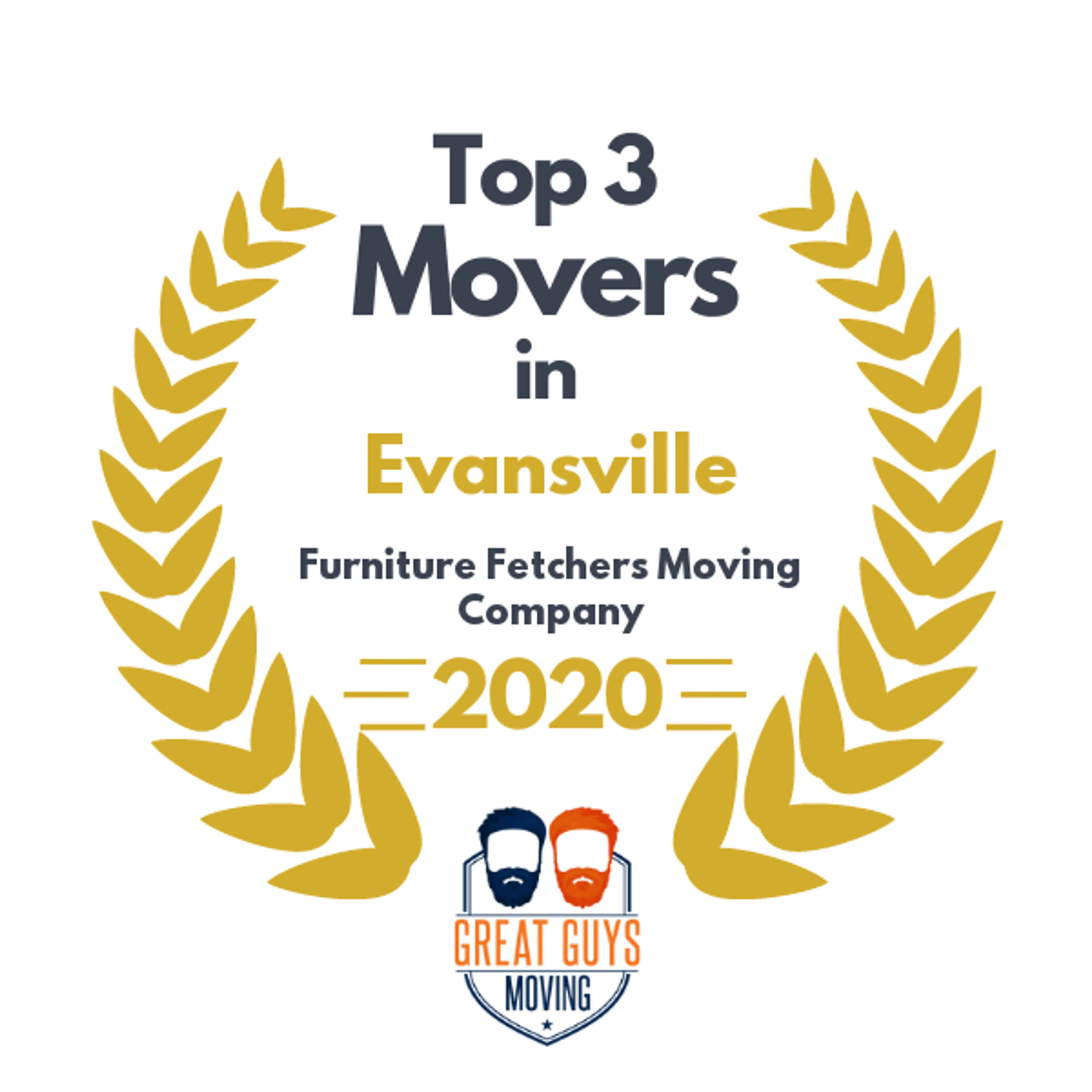 Top 3 Movers in Evansville, IN 2020 award