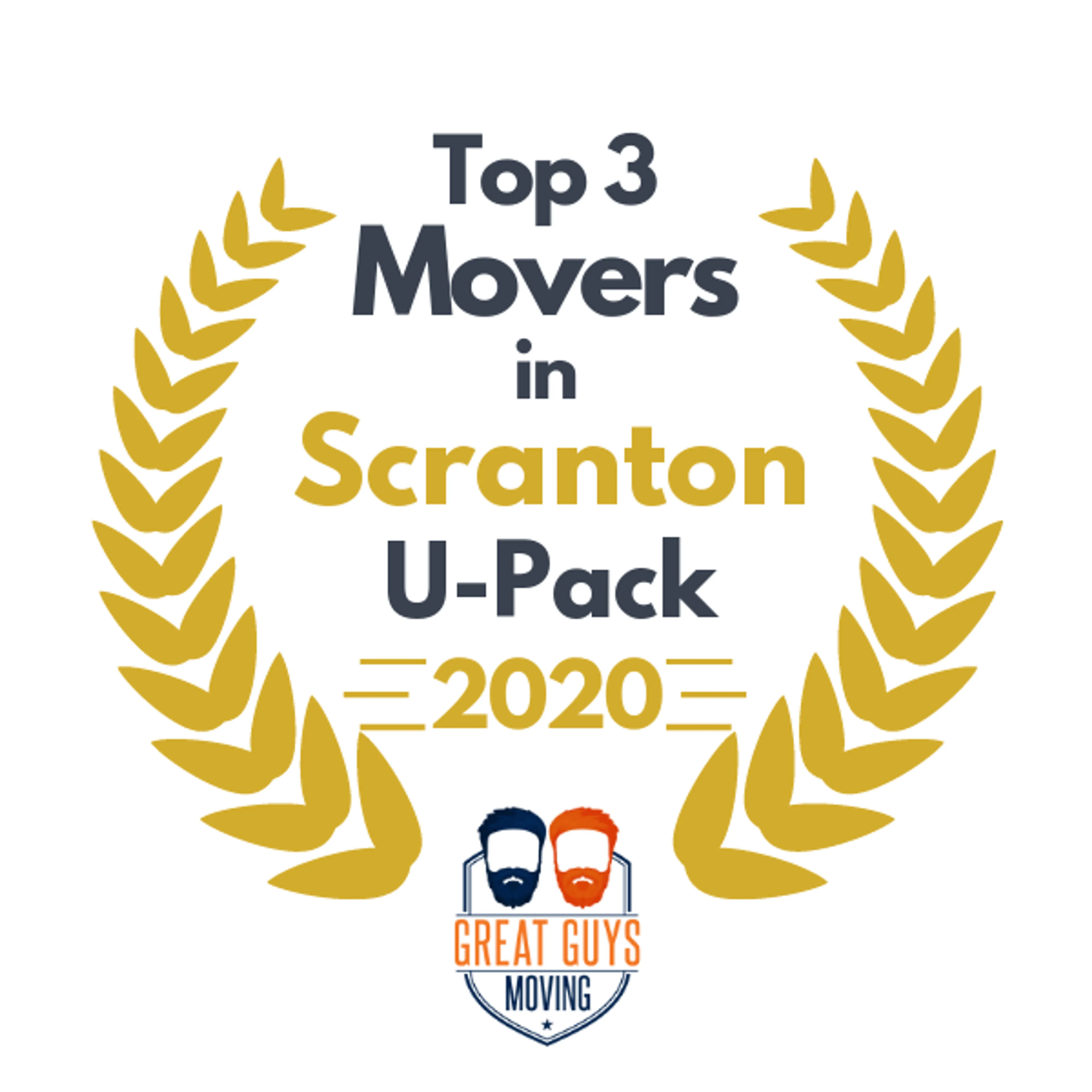 Top 3 Movers in Scranton, PA 2020 award