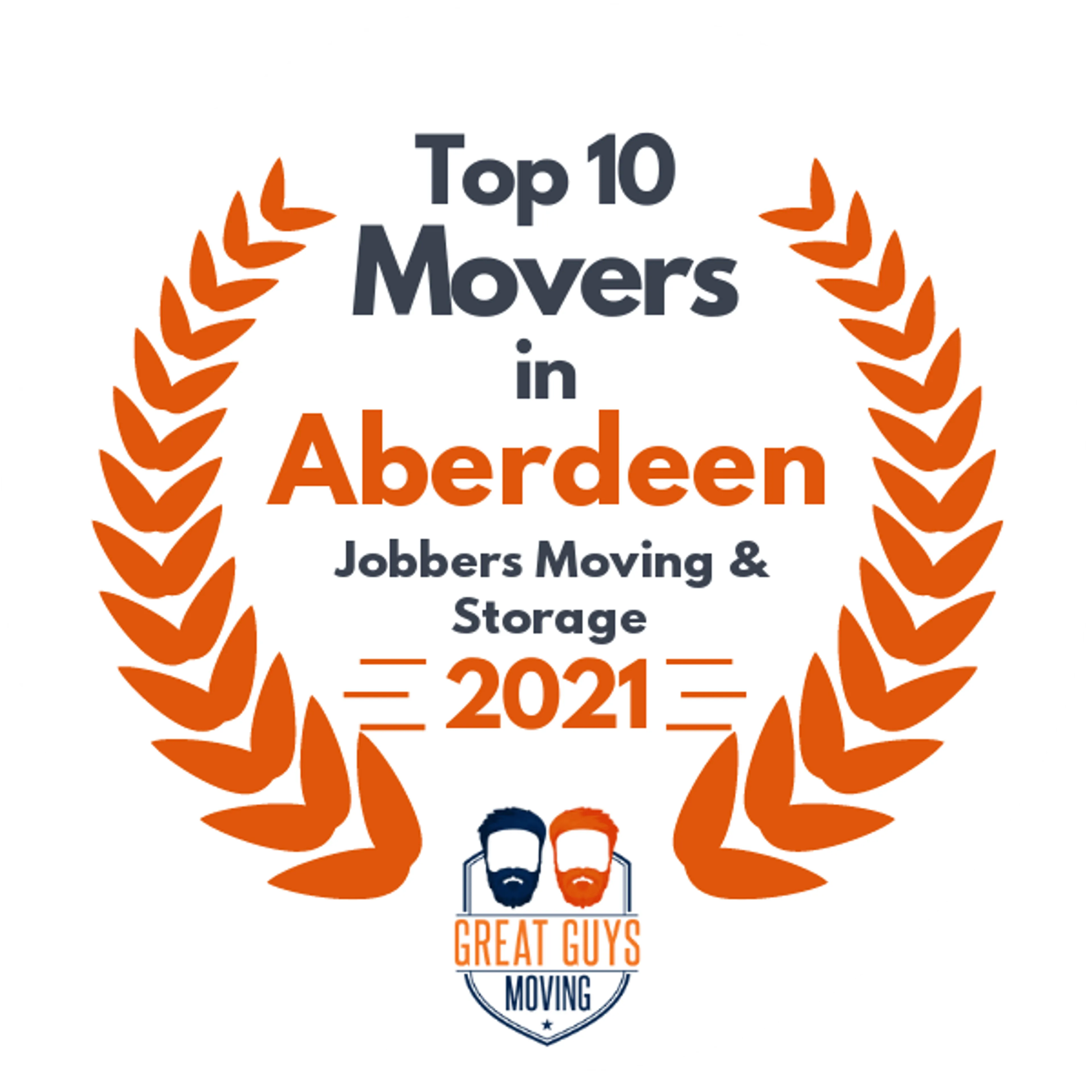 Top 10 Movers in Aberdeen, SD 2021 award