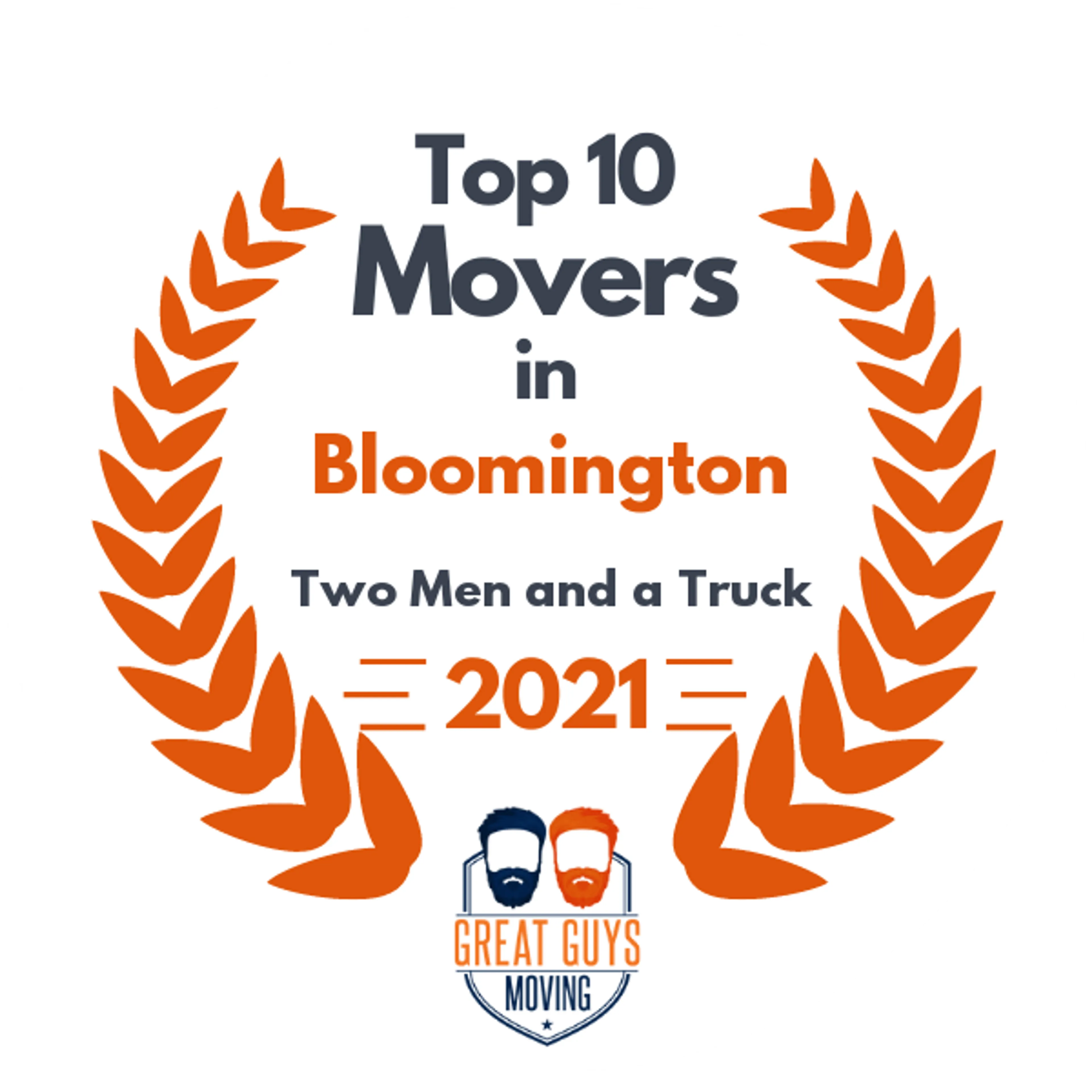 Top 10 Movers in Minneapolis, MN 2021 award