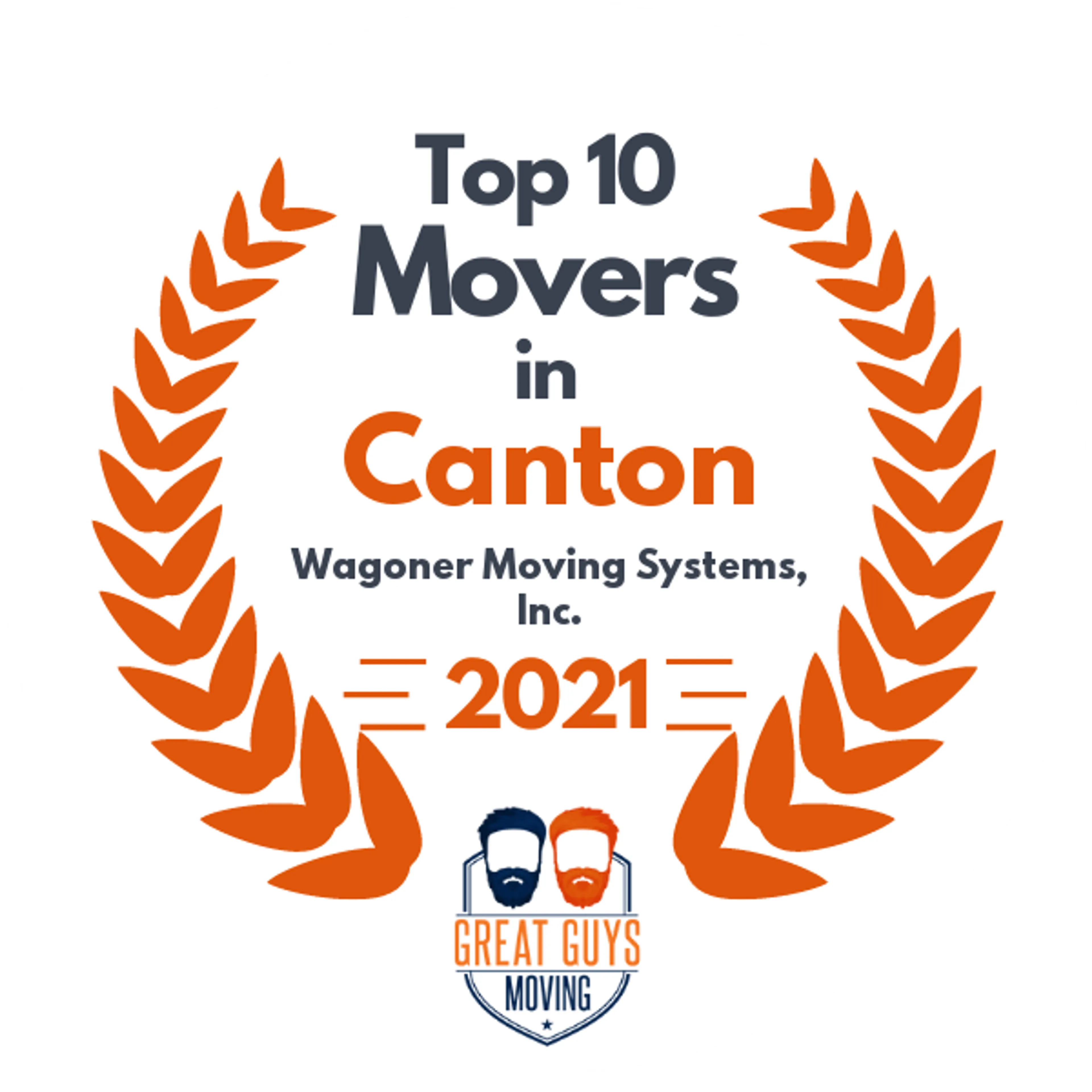 Top 10 Movers in Solon, OH 2021 award