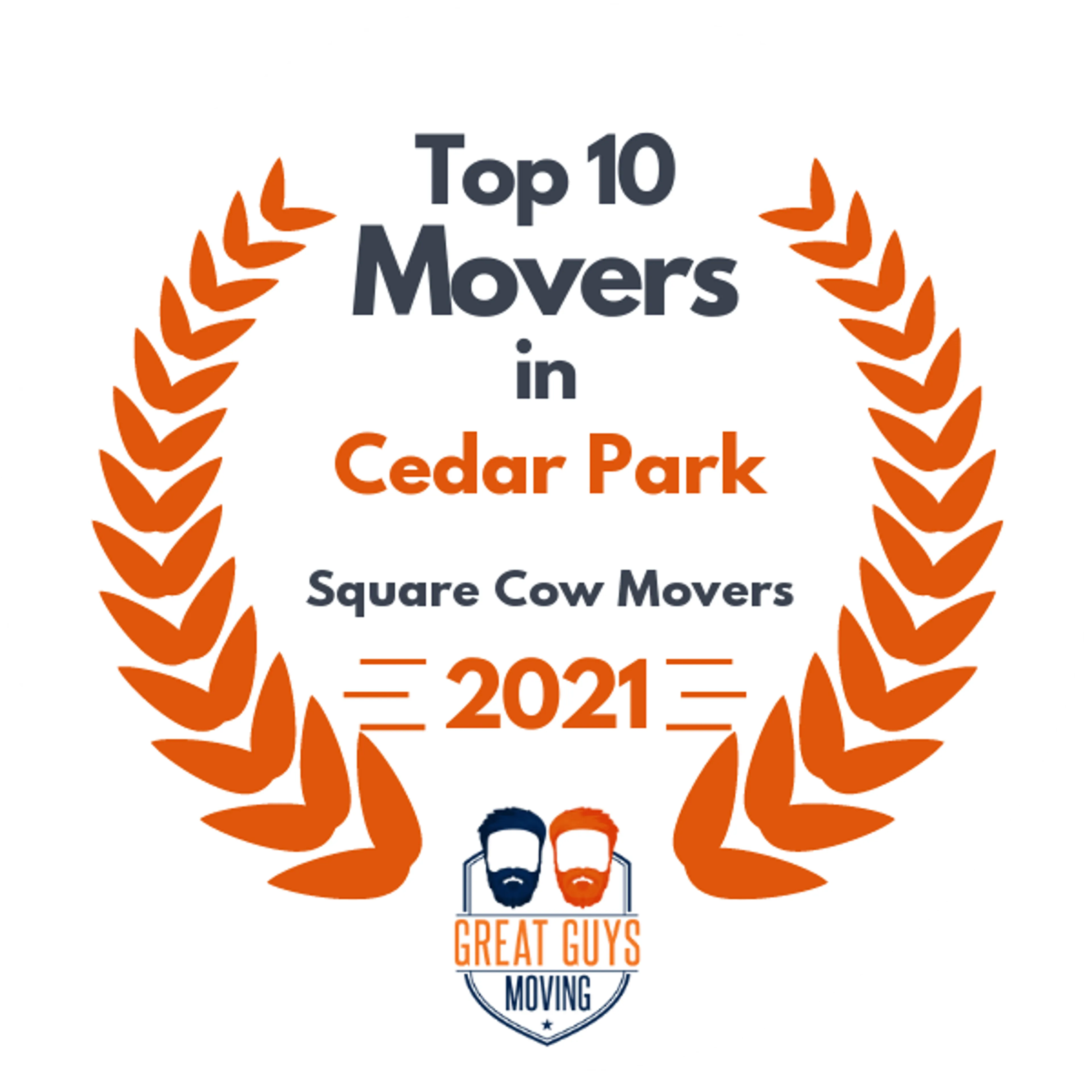 Top 10 Movers in Horseshoe Bay, TX 2021 award