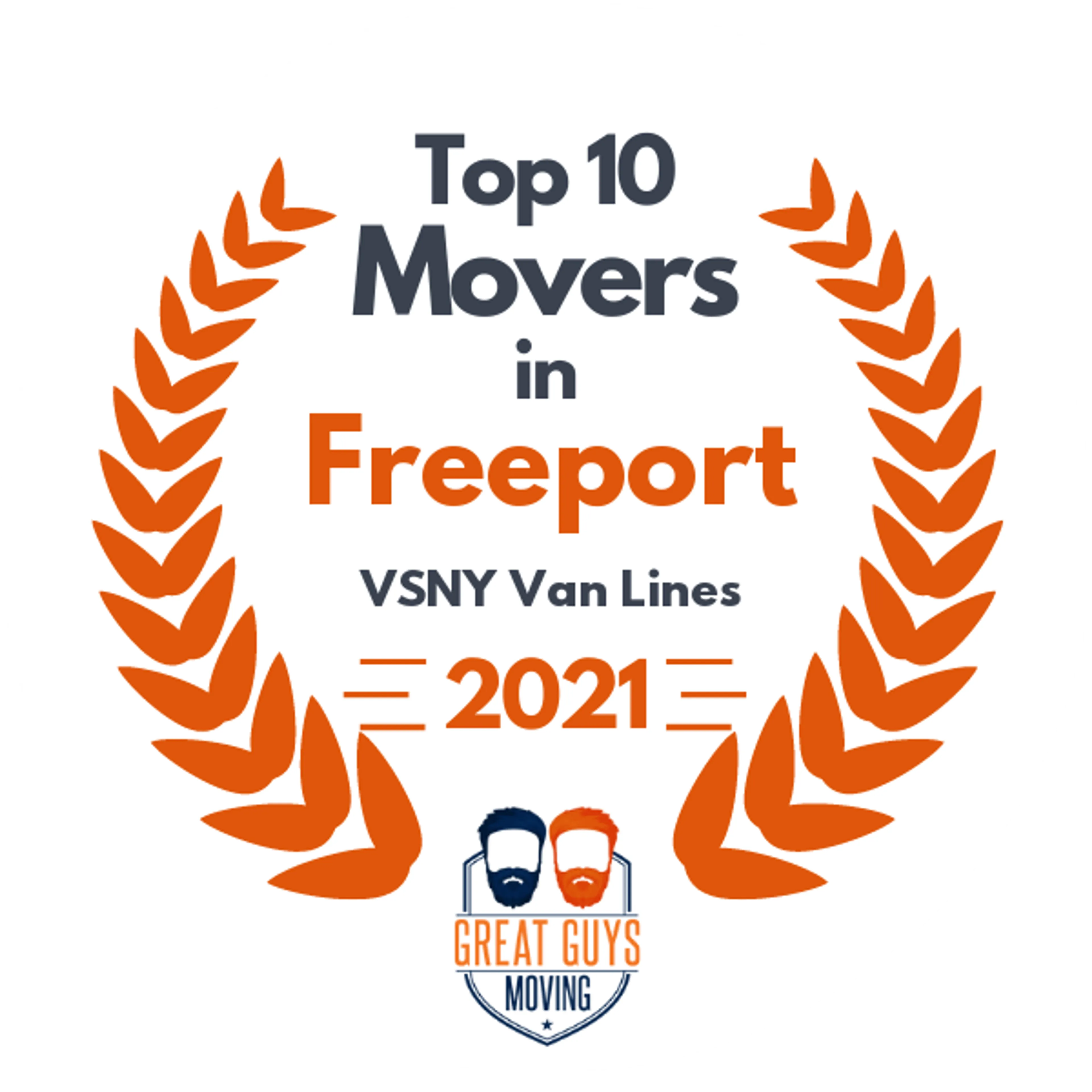 Top 10 Movers in Hempstead, NY 2021 award