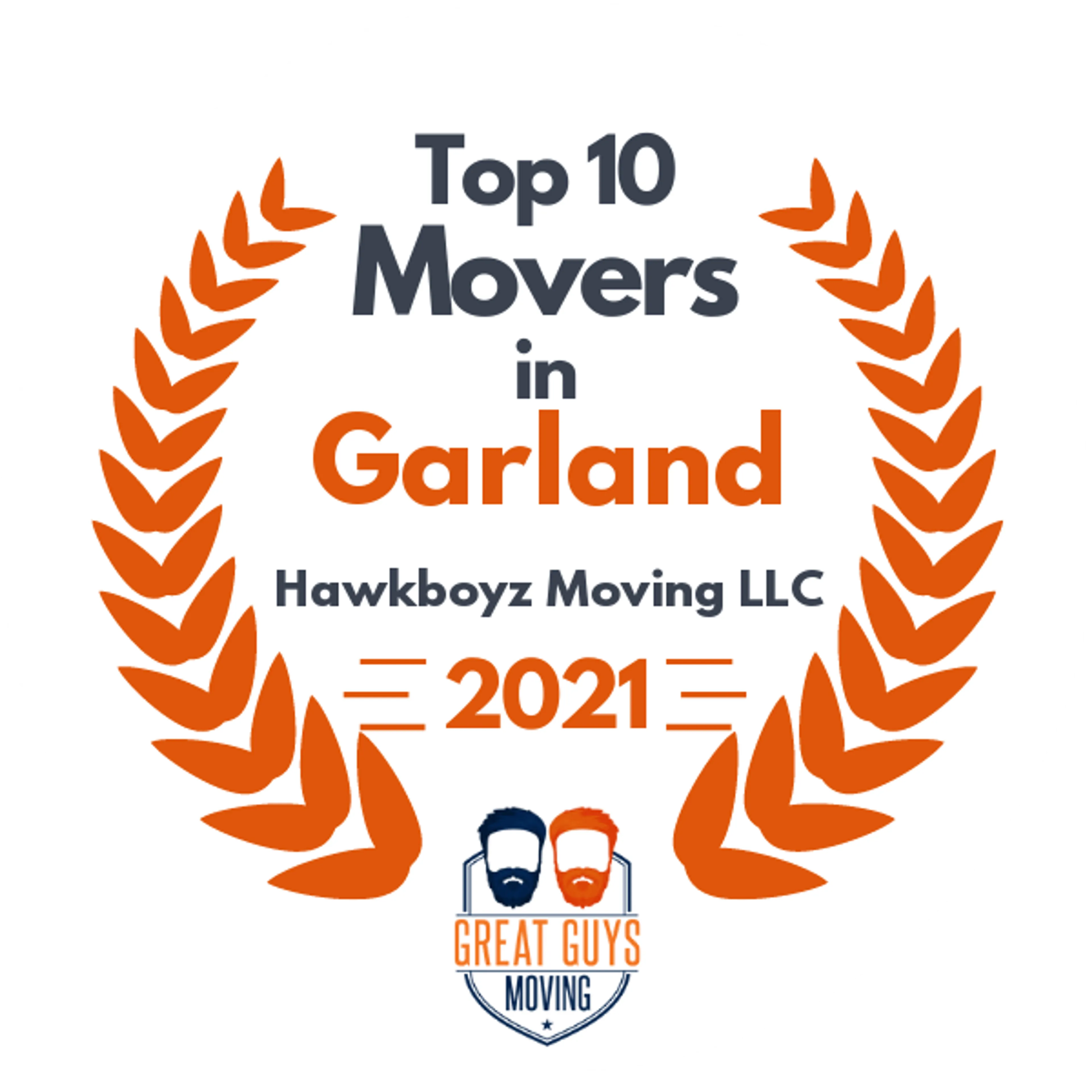 Top 10 Movers in Plano, TX 2021 award