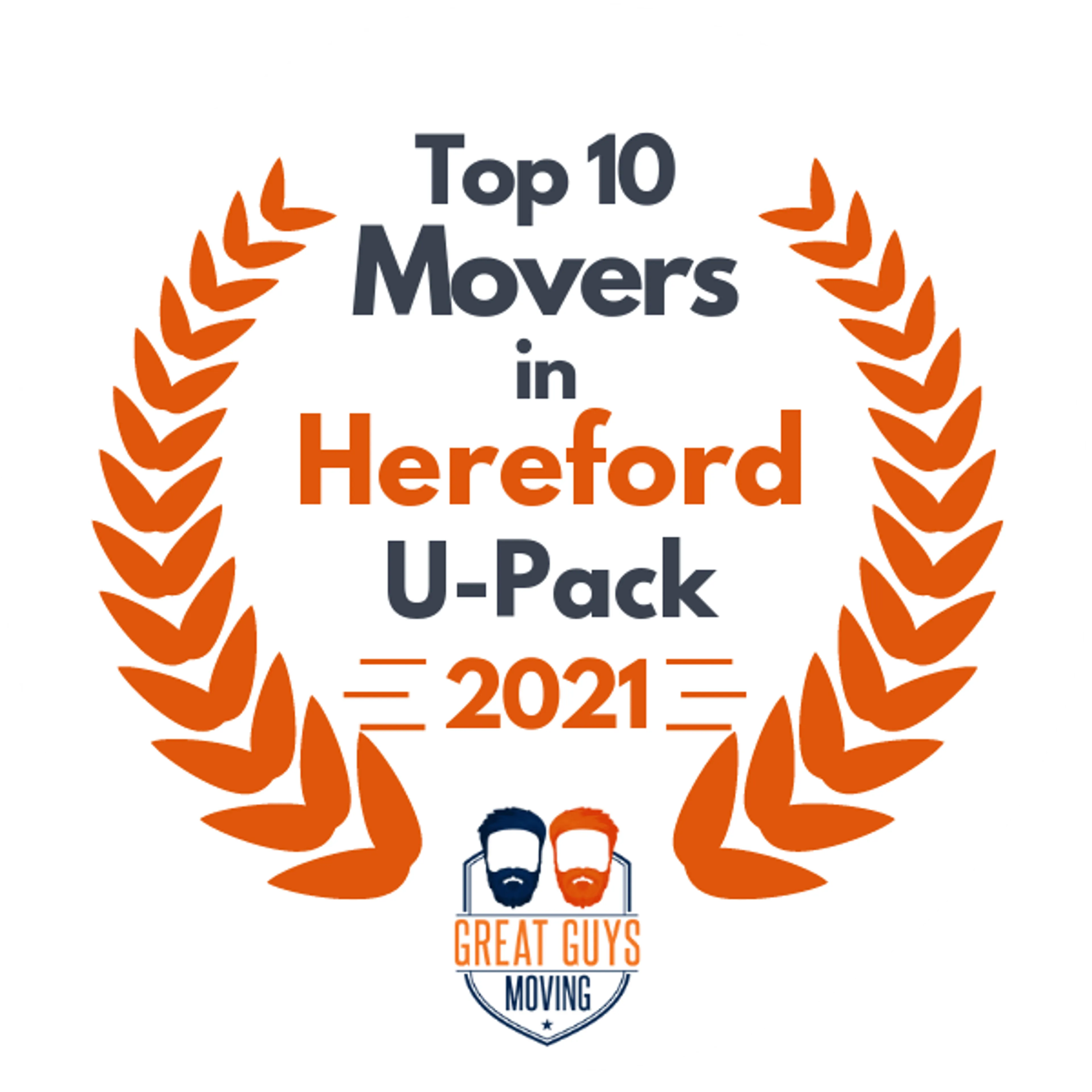 Top 10 Movers in Amarillo, TX 2021 award