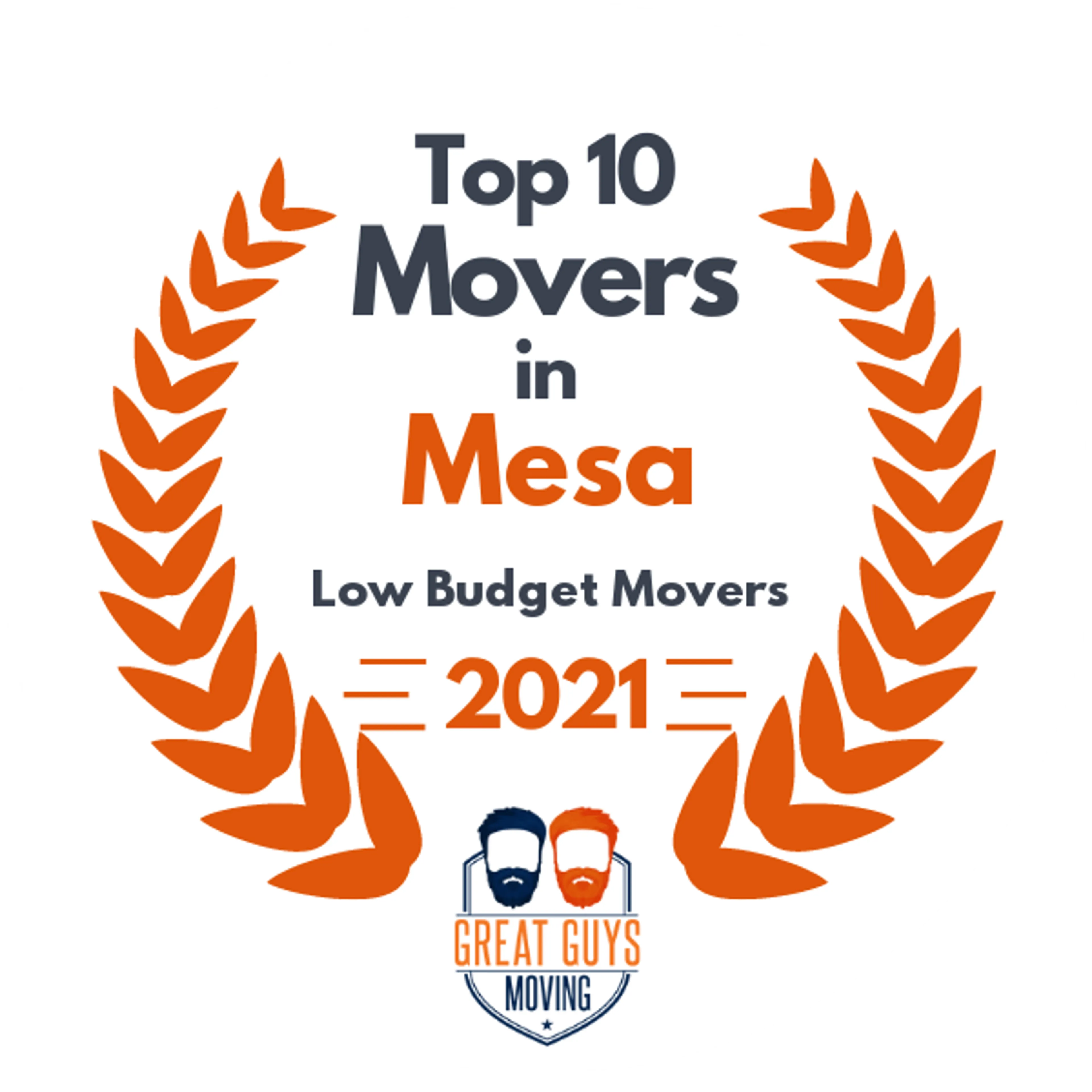 Top 10 Movers in Apache Junction, AZ 2021 award