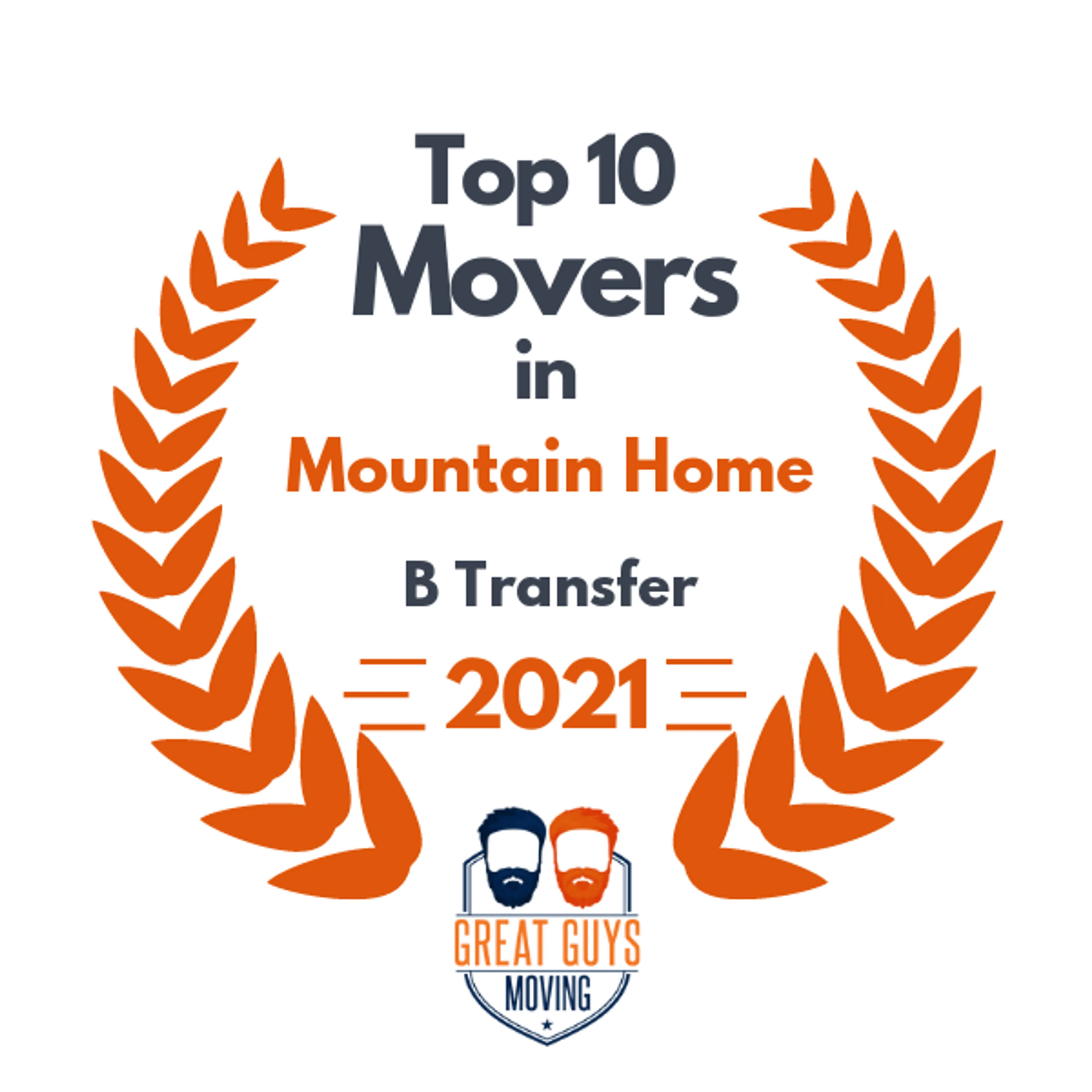 Top 10 Movers in Caldwell, ID 2021 award