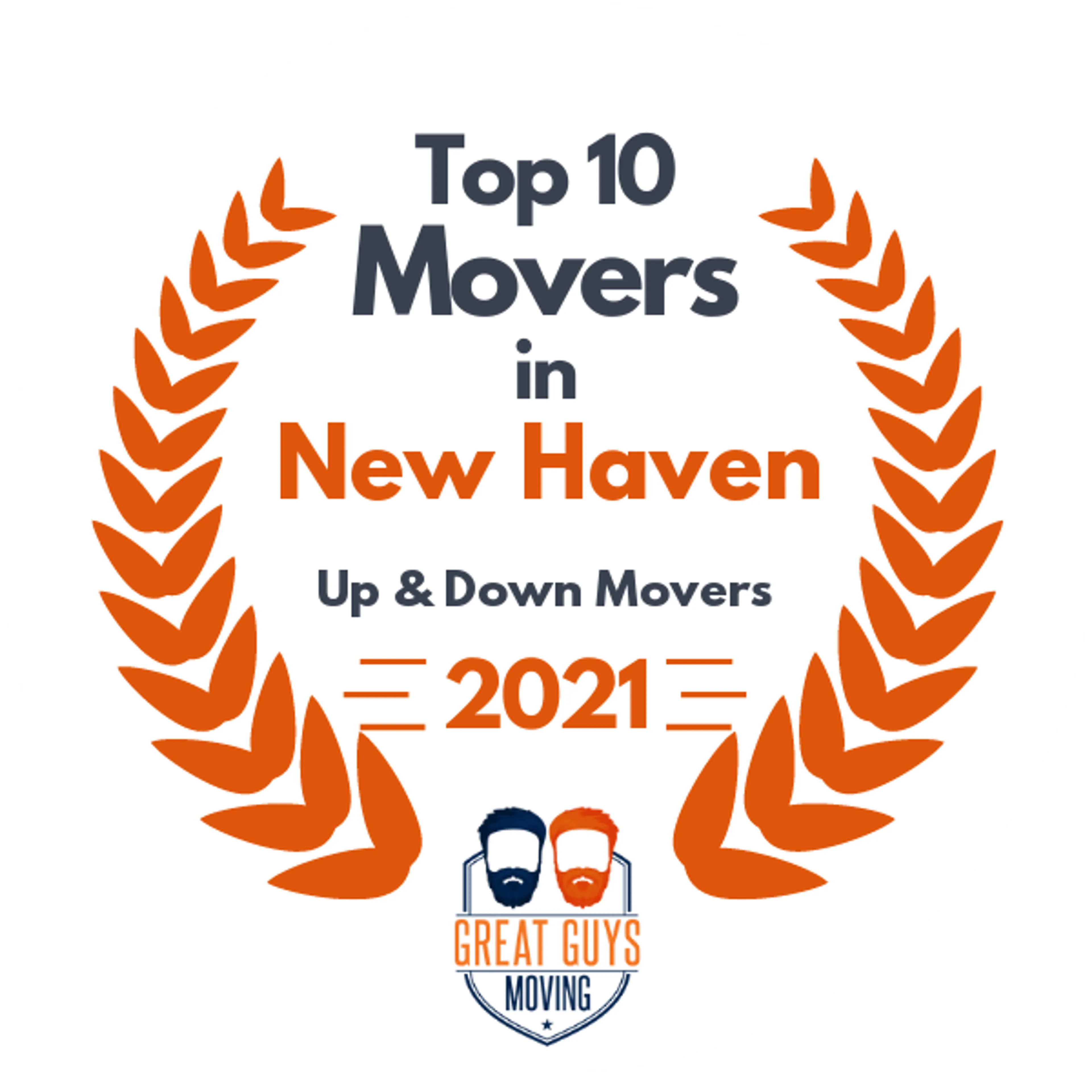 Top 10 Movers in Bridgeport, CT 2021 award