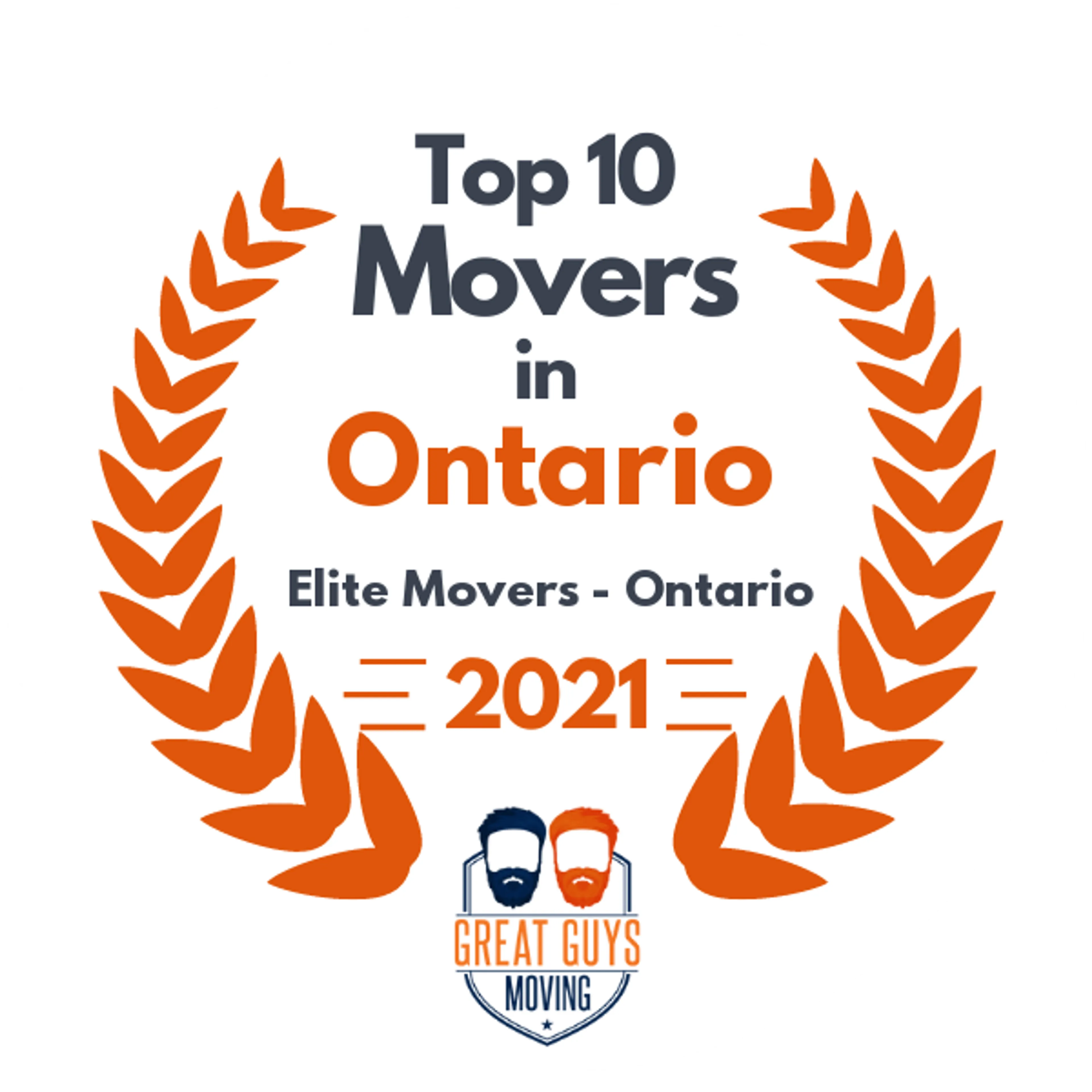 Top 10 Movers in Riverside, CA 2021 award