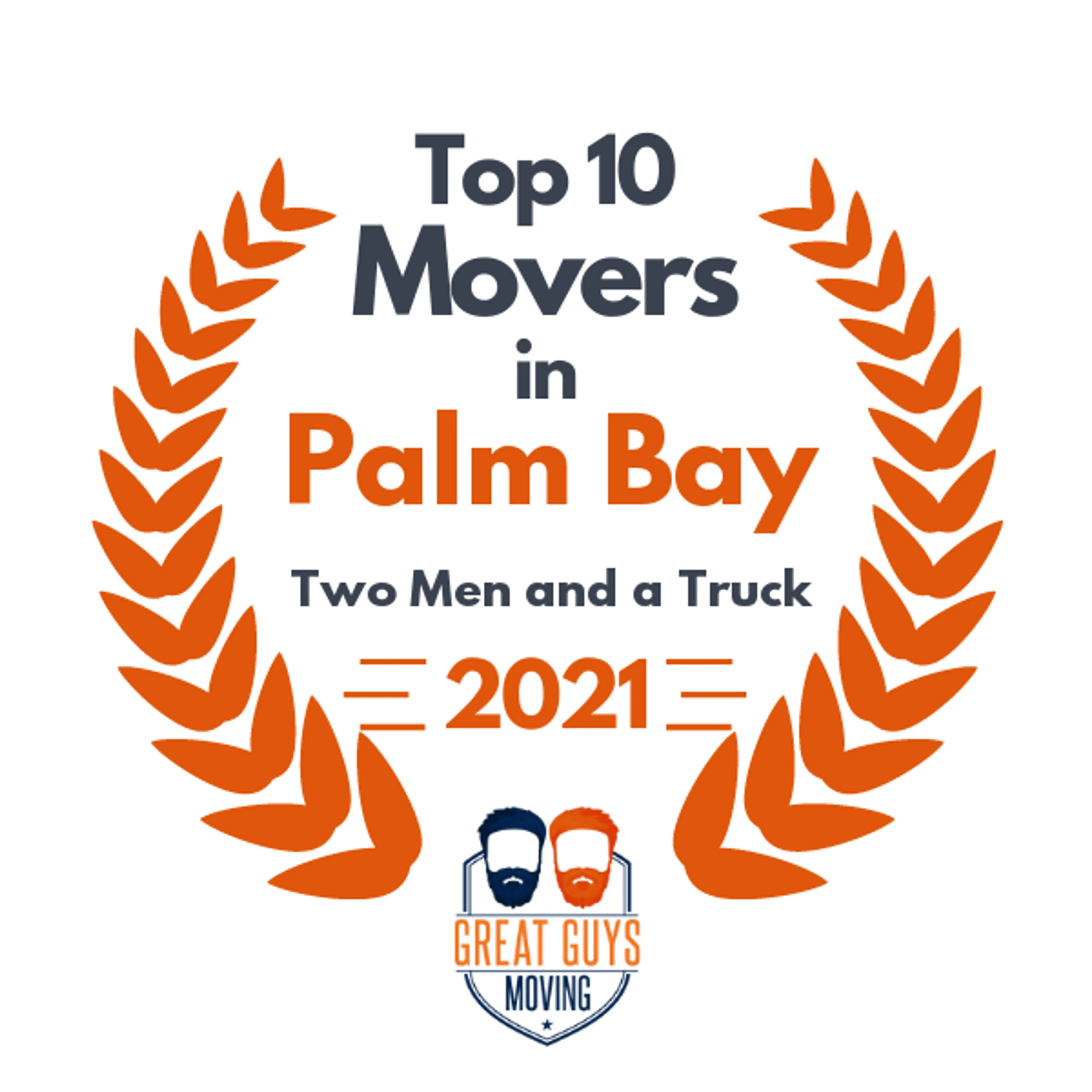 Top 10 Movers in Rockledge, FL 2021 award