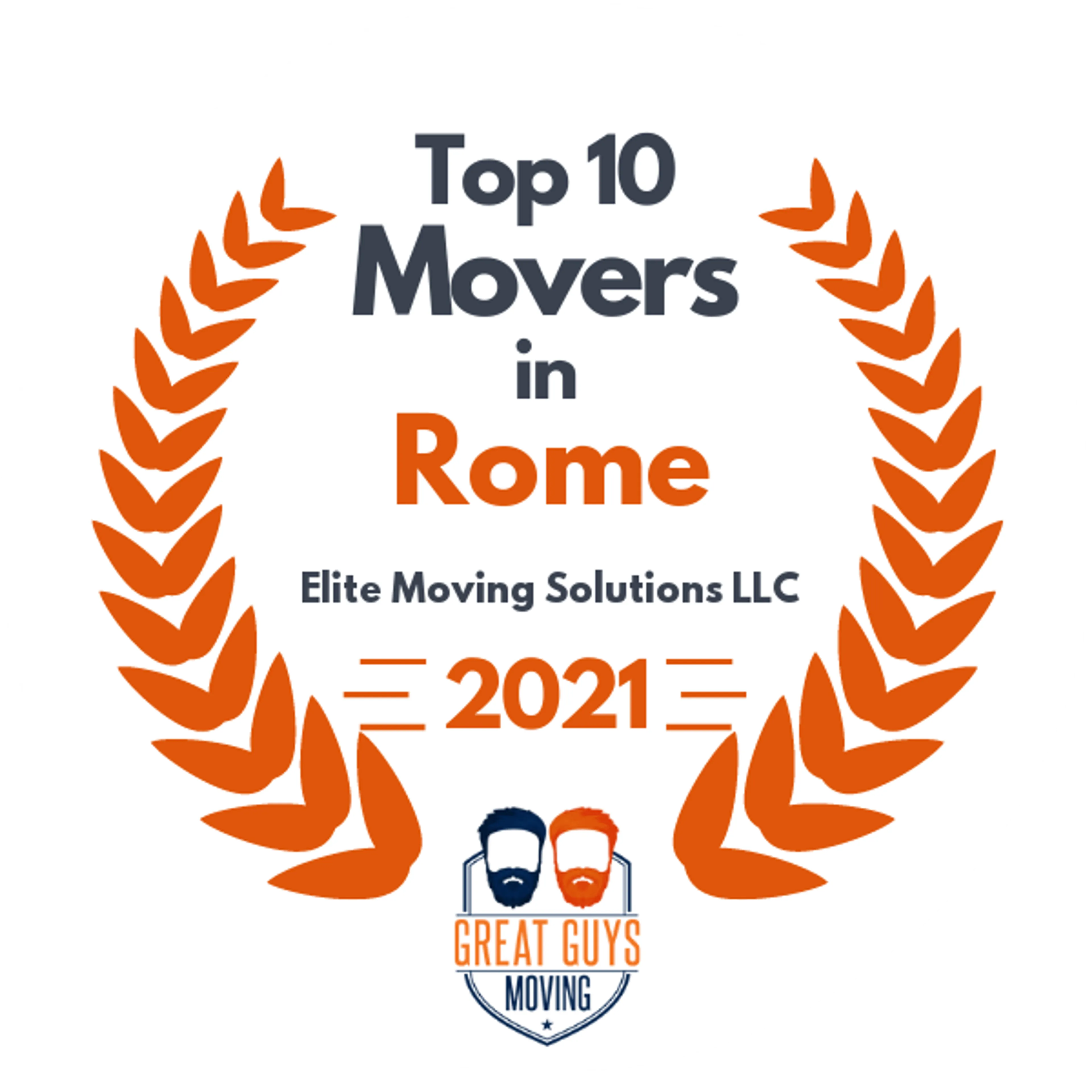 Top 10 Movers in Alpharetta, GA 2021 award