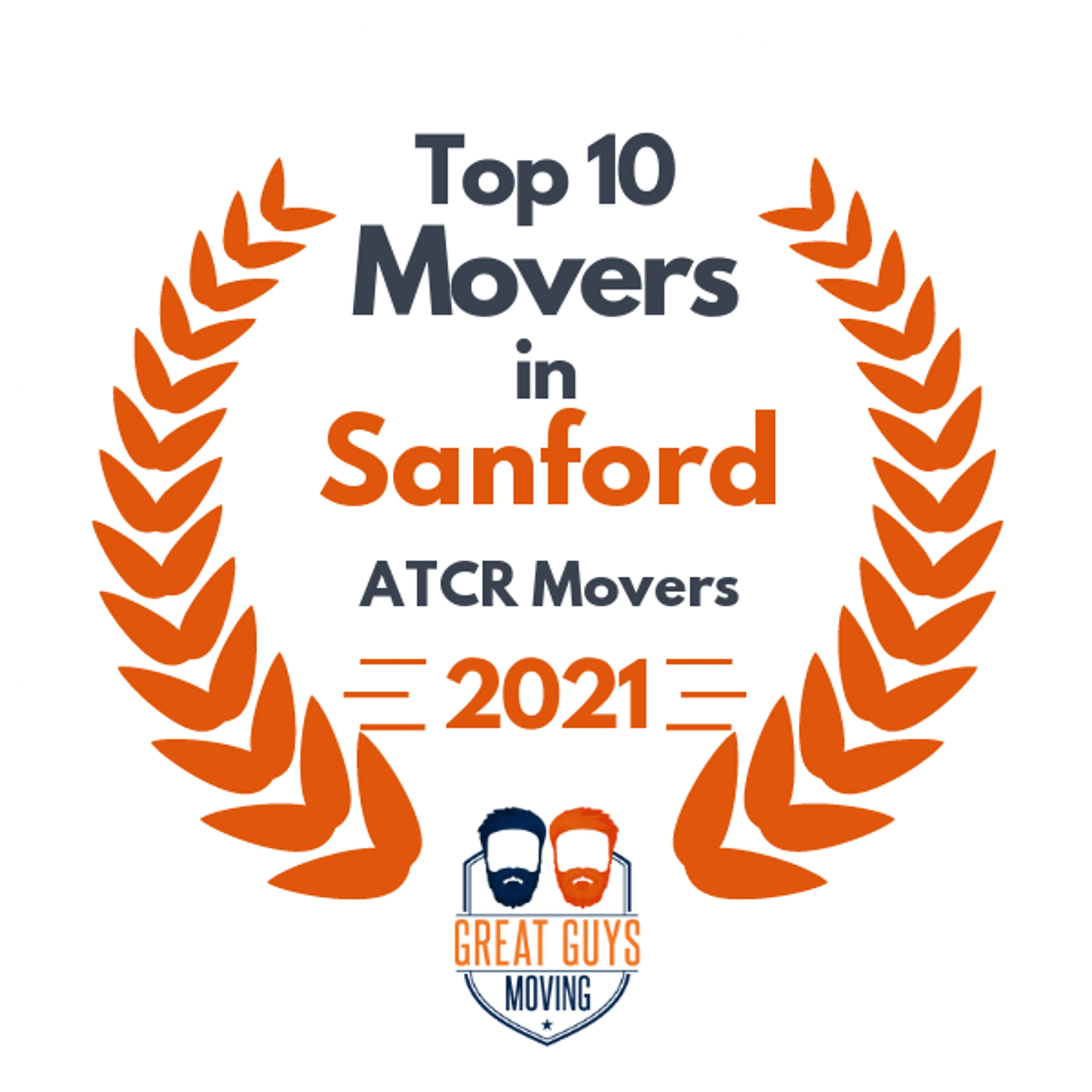 Top 10 Movers in Orlando, FL 2021 award