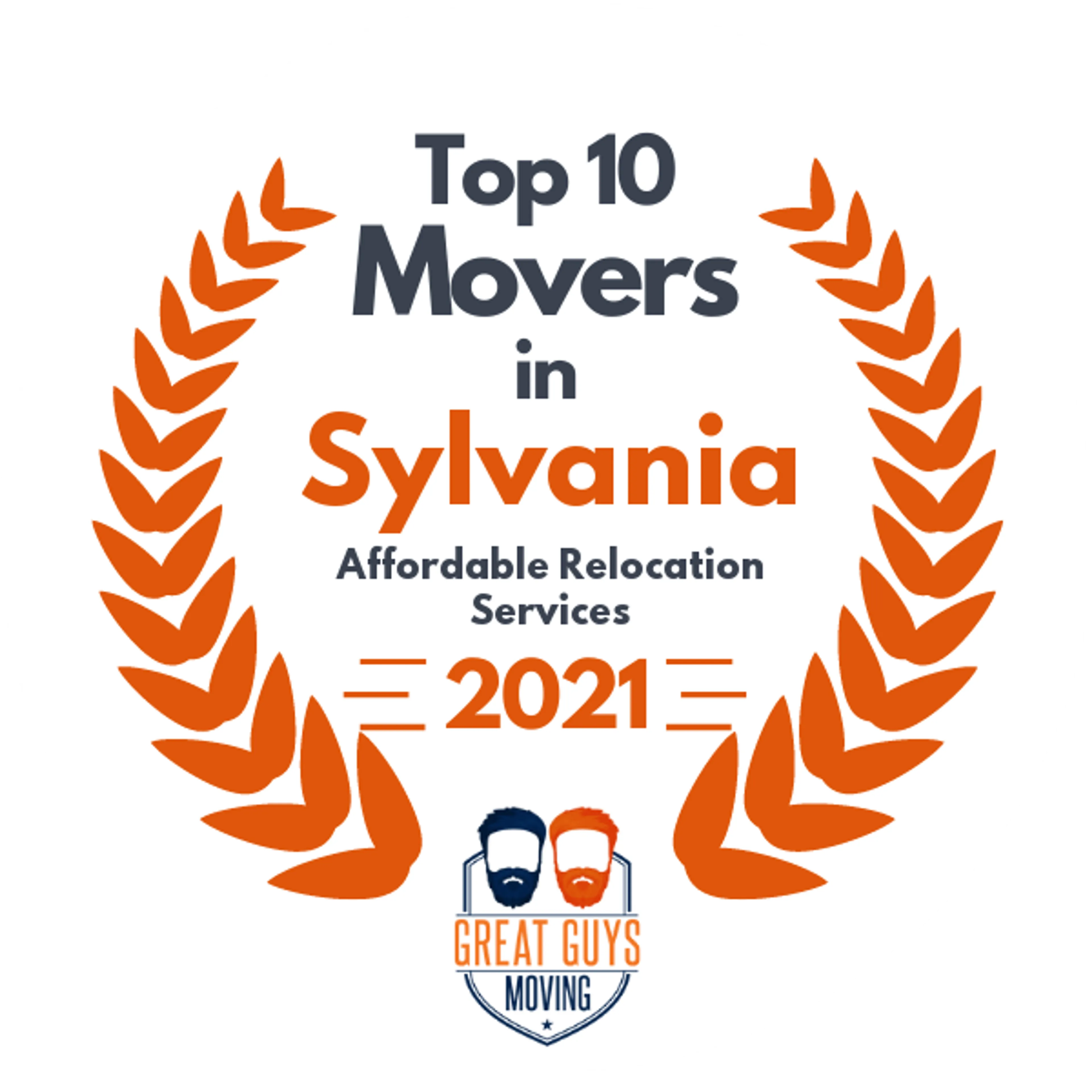 Top 10 Movers in Toledo, OH 2021 award