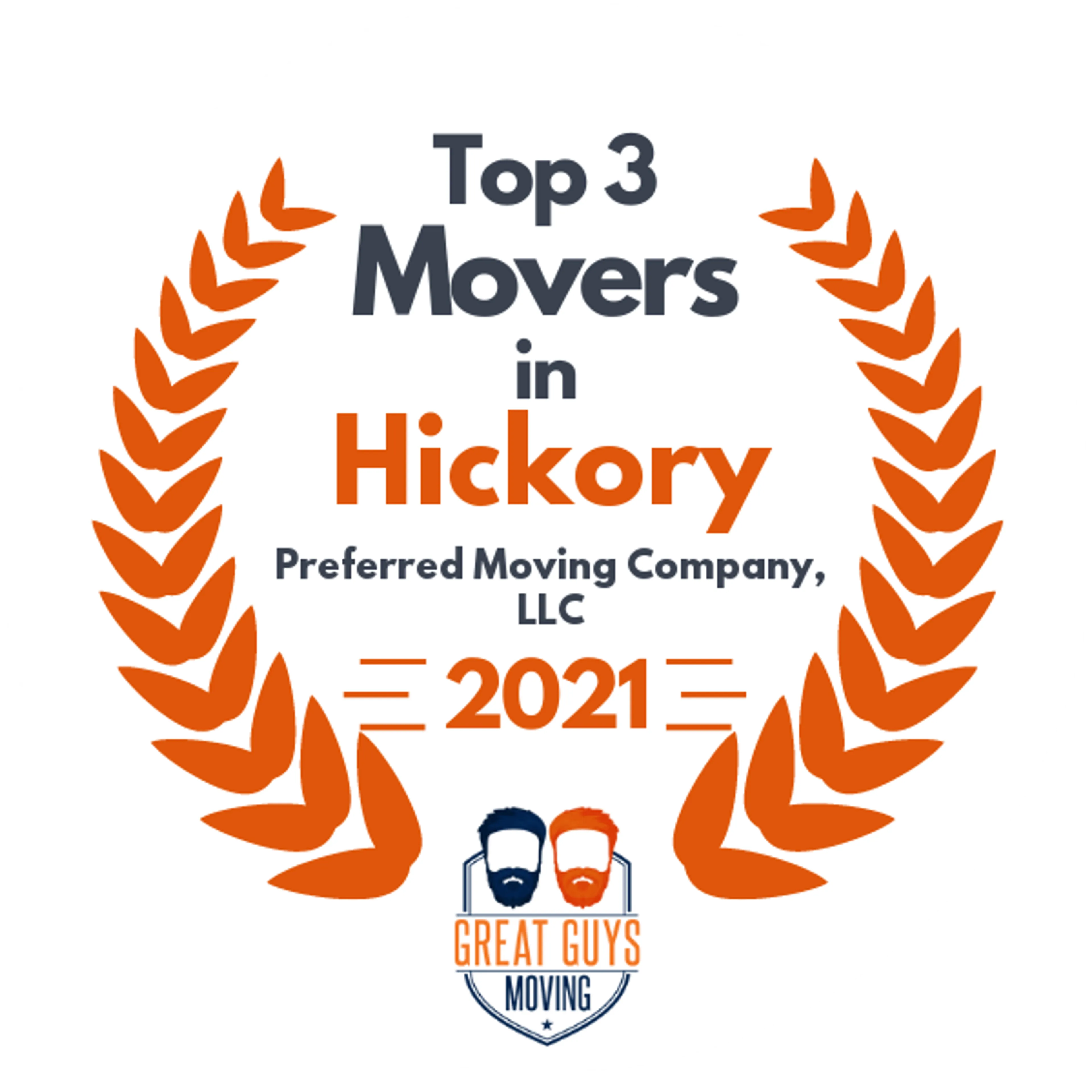 Top 3 Movers in Asheville, NC 2021 award