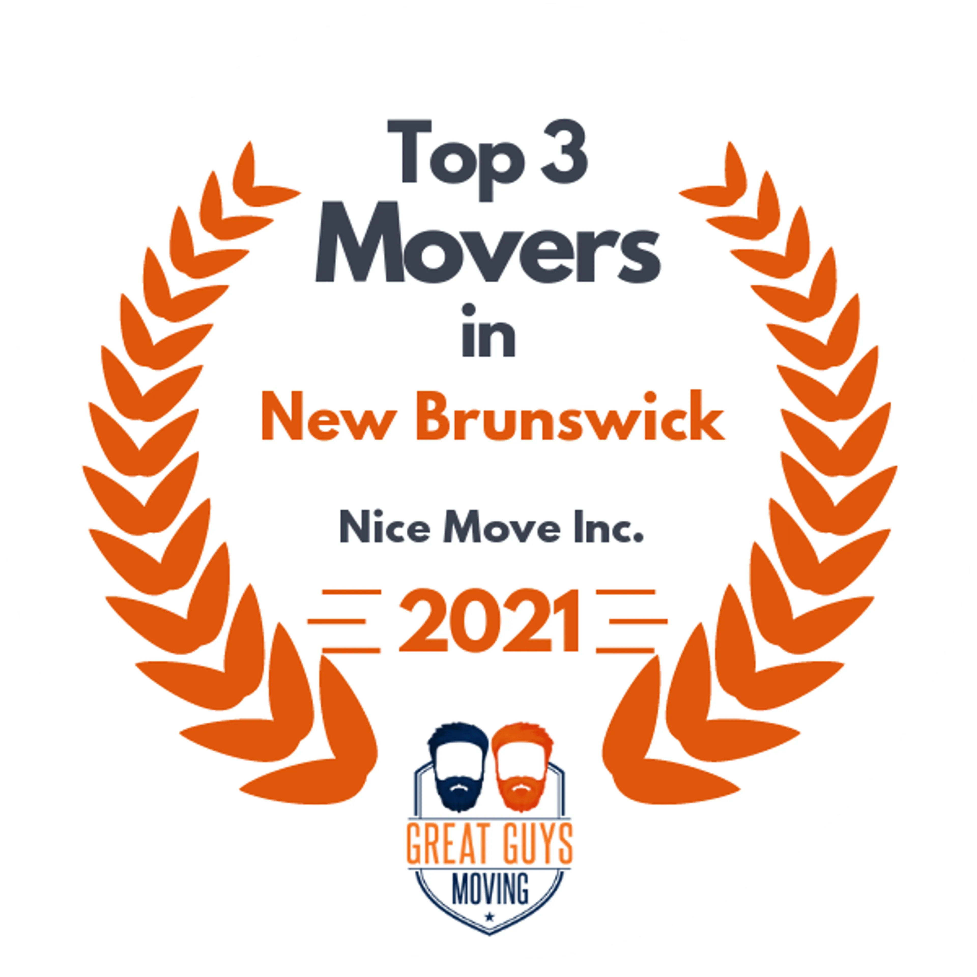 Top 3 Movers in Perth Amboy, NJ 2021 award