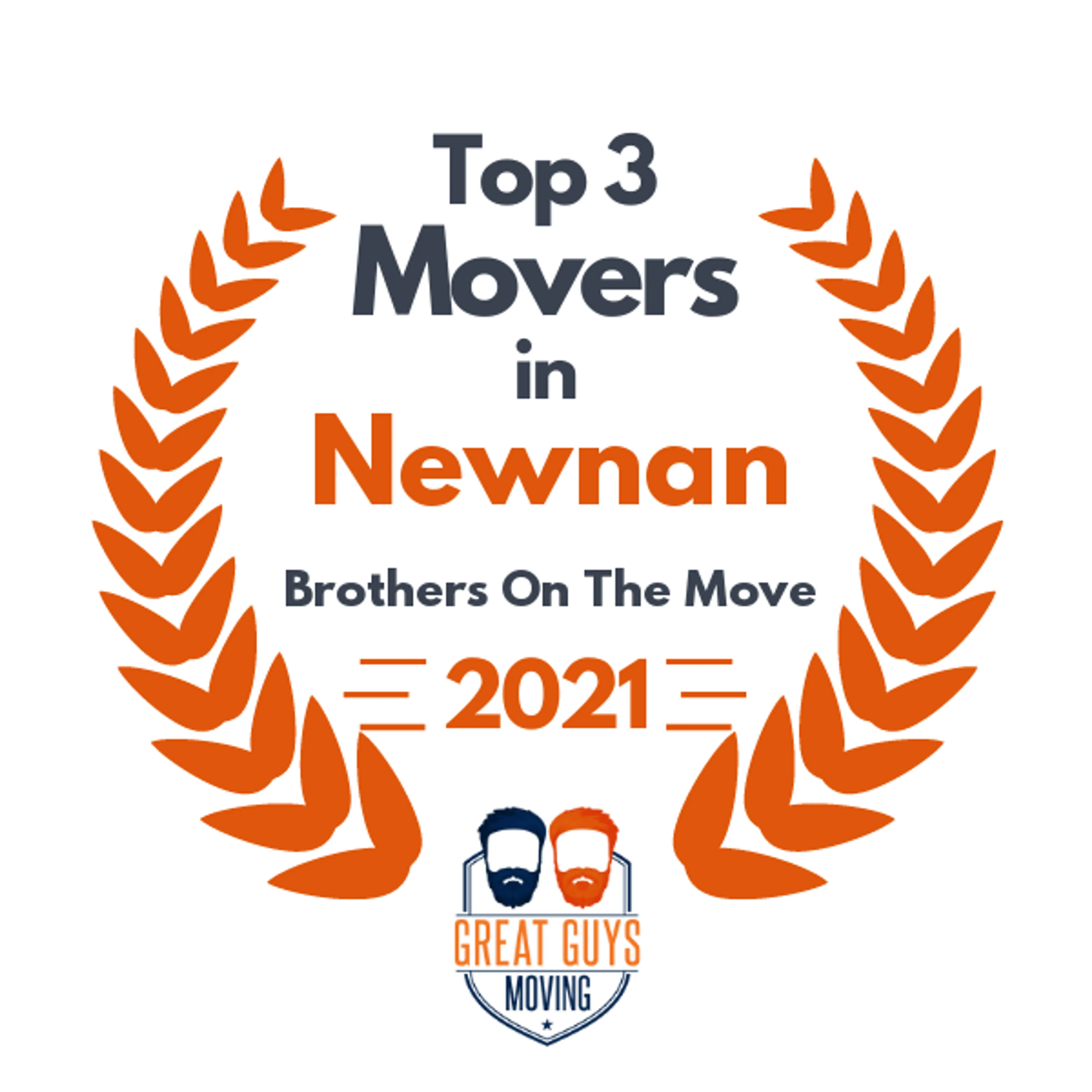 Top 3 Movers in South Fulton, GA 2021 award