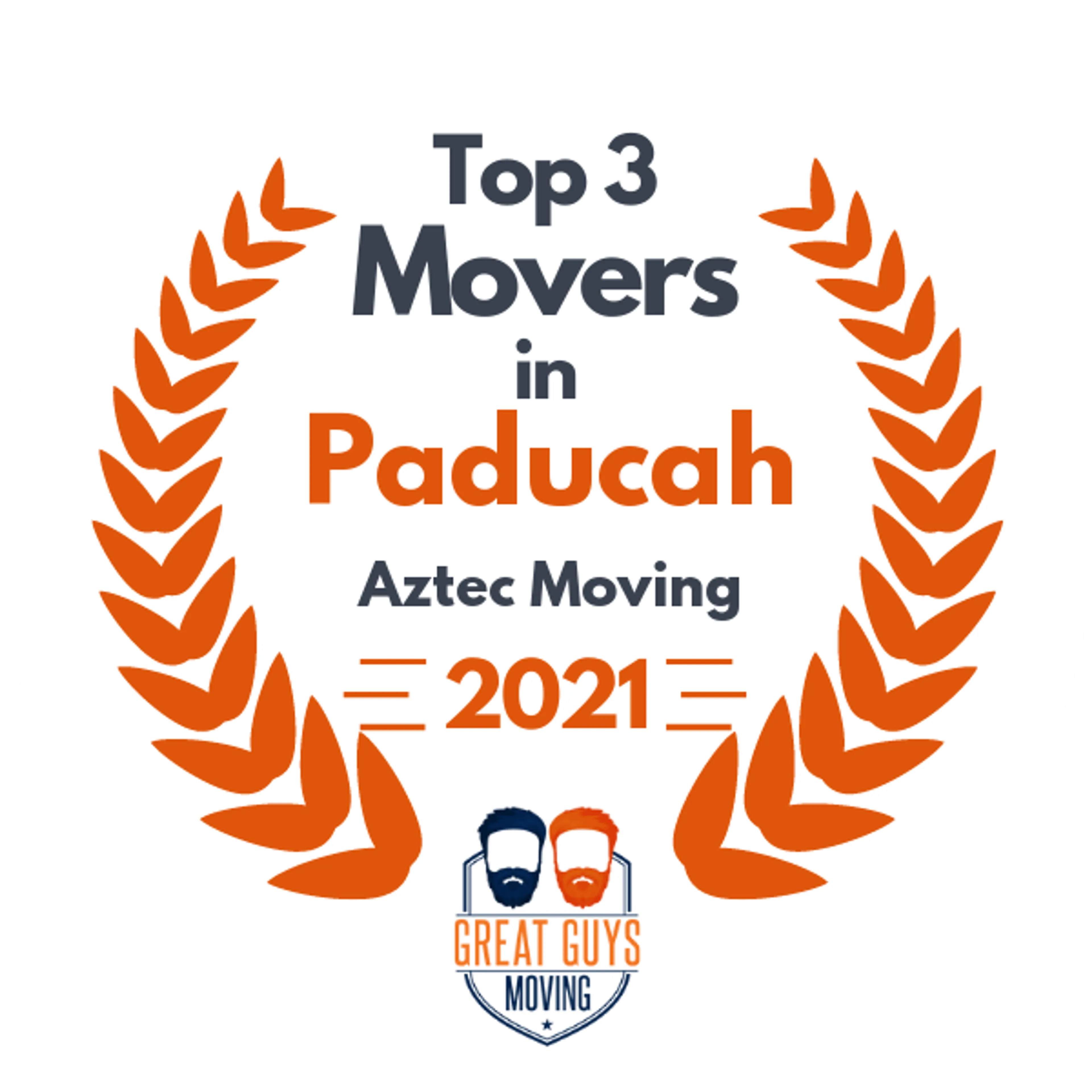 Top 3 Movers in Clarksville, TN 2021 award