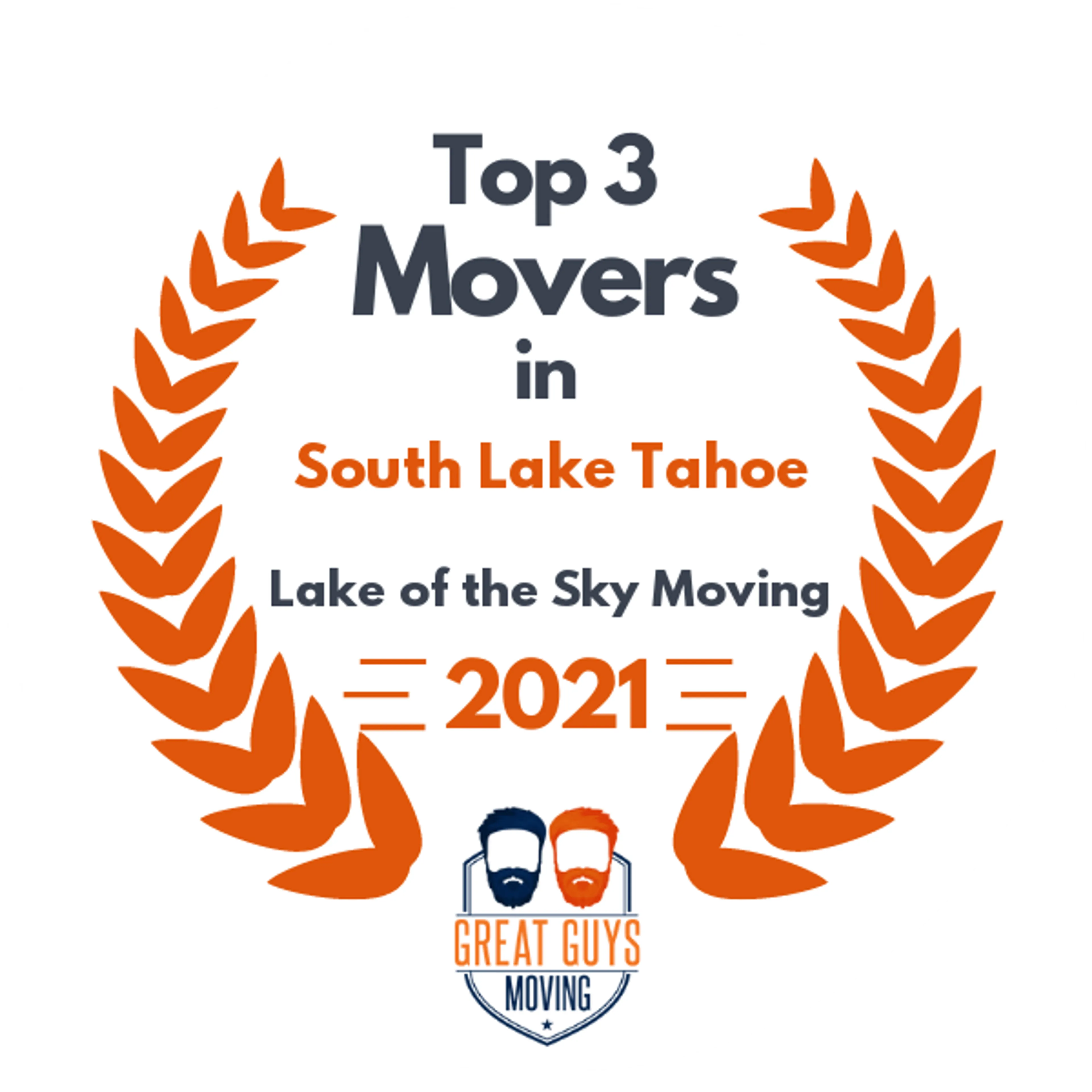 Top 3 Movers in Reno, NV 2021 award