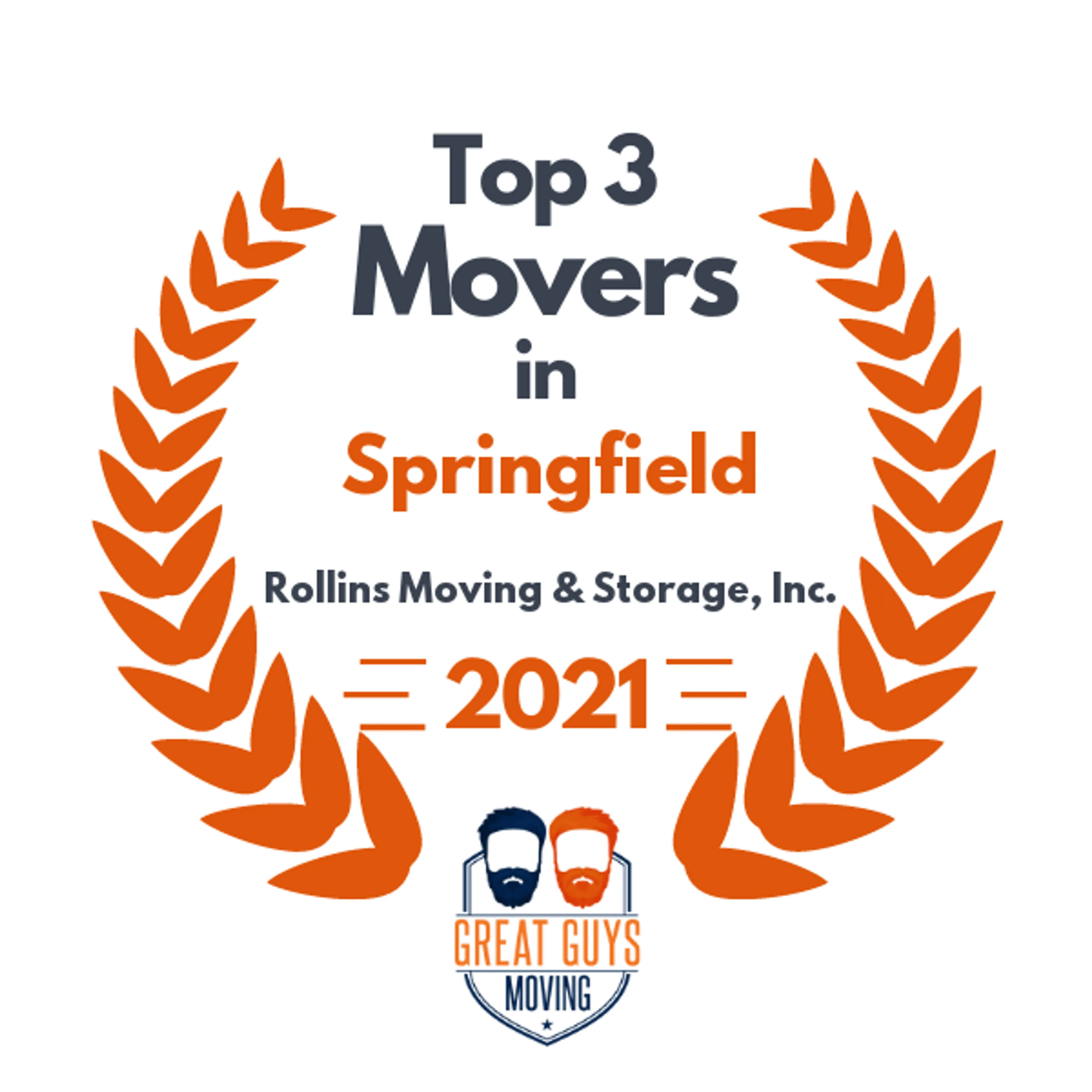 Top 3 Movers in Columbus, OH 2021 award