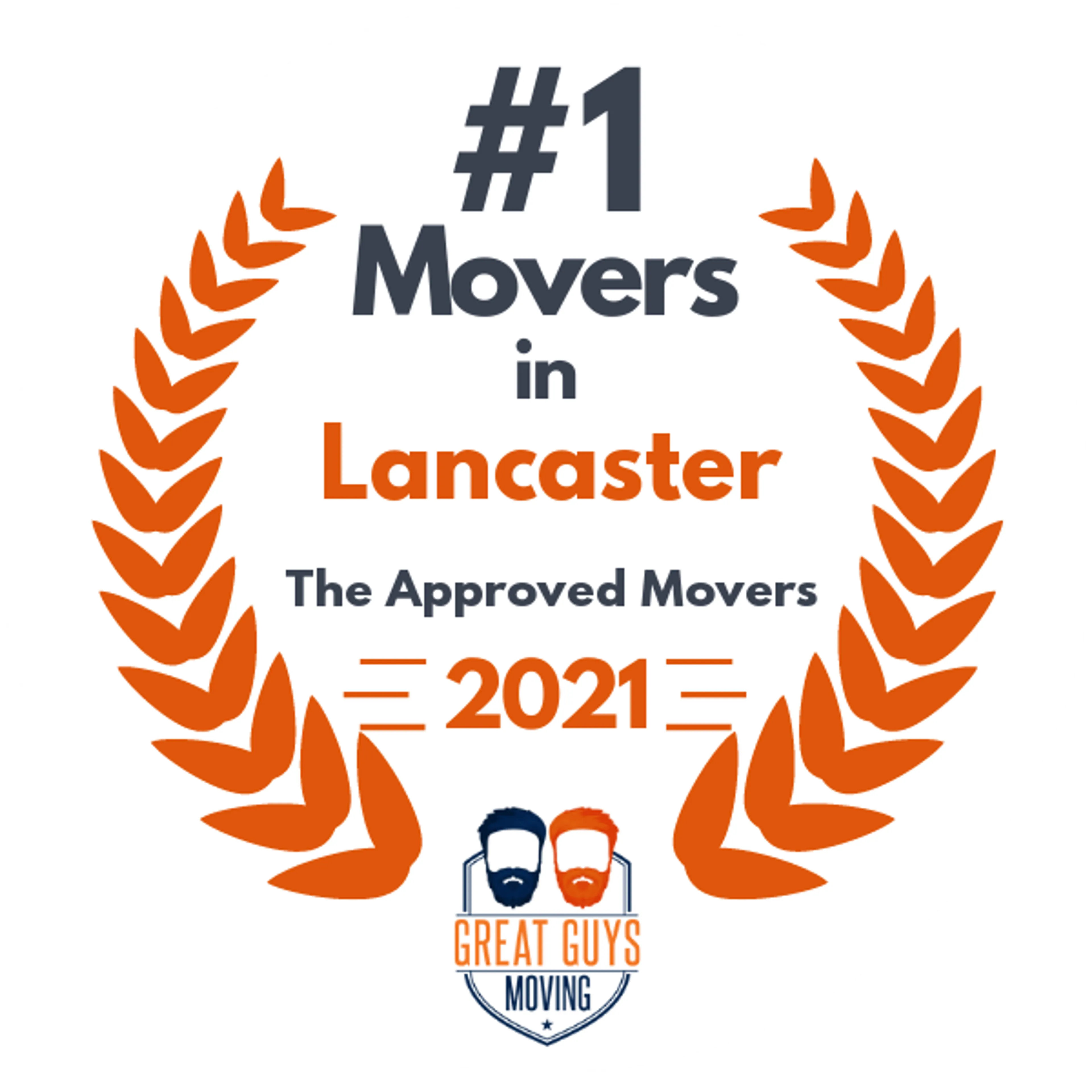 #1 Ranked Movers in Columbus, OH 2021 award