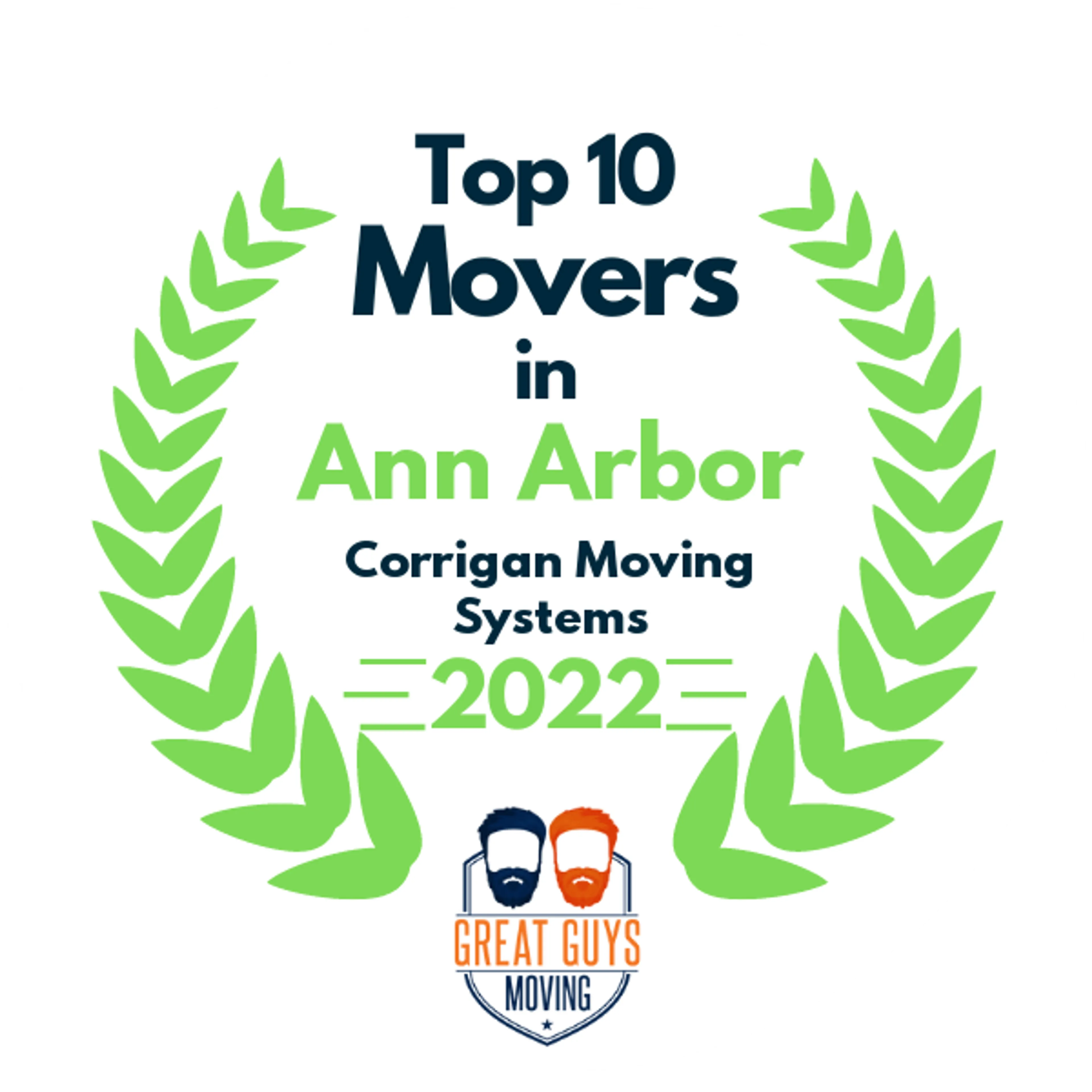 Top 10 Movers in Jackson, MI 2022 award