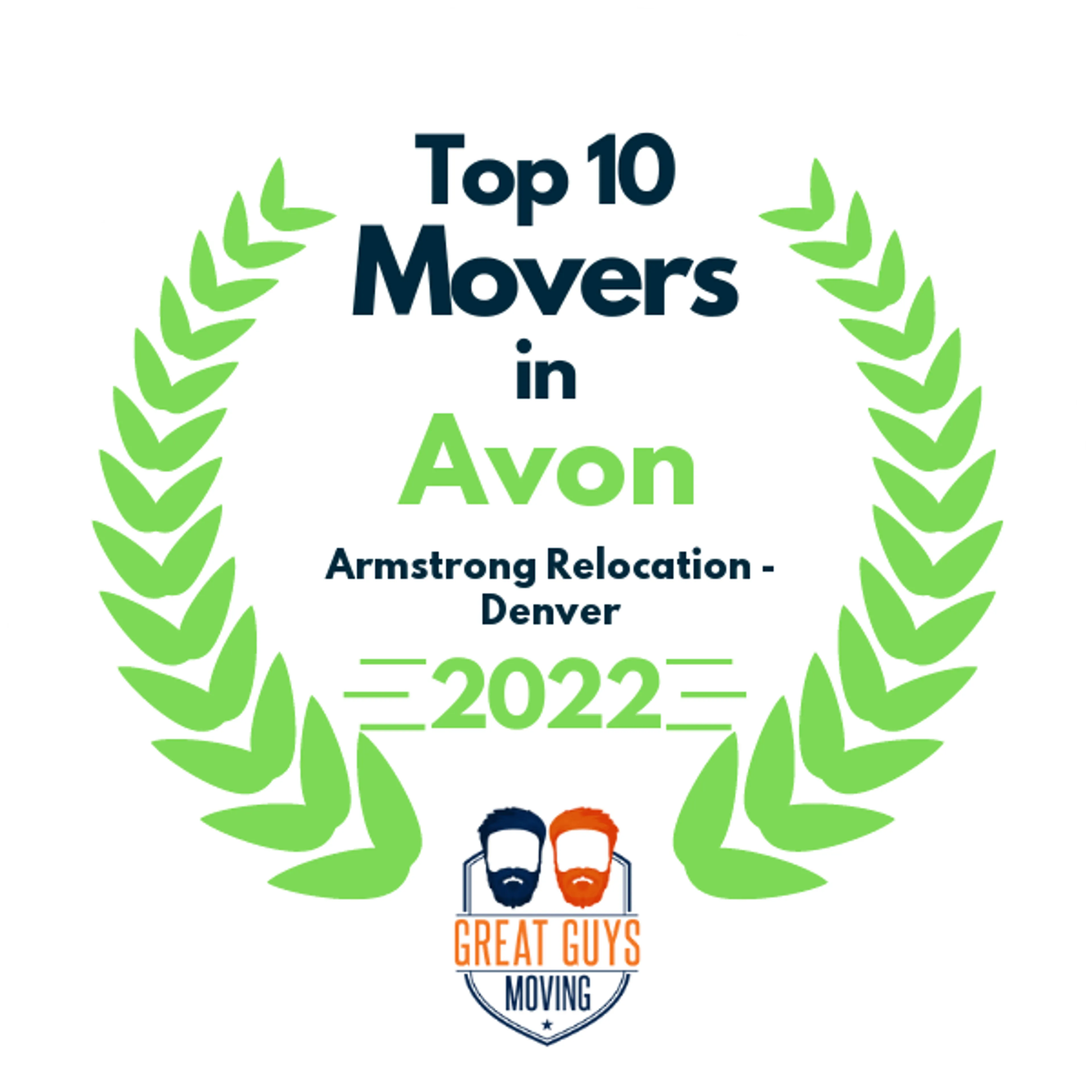 Top 10 Movers in Denver, CO 2022 award