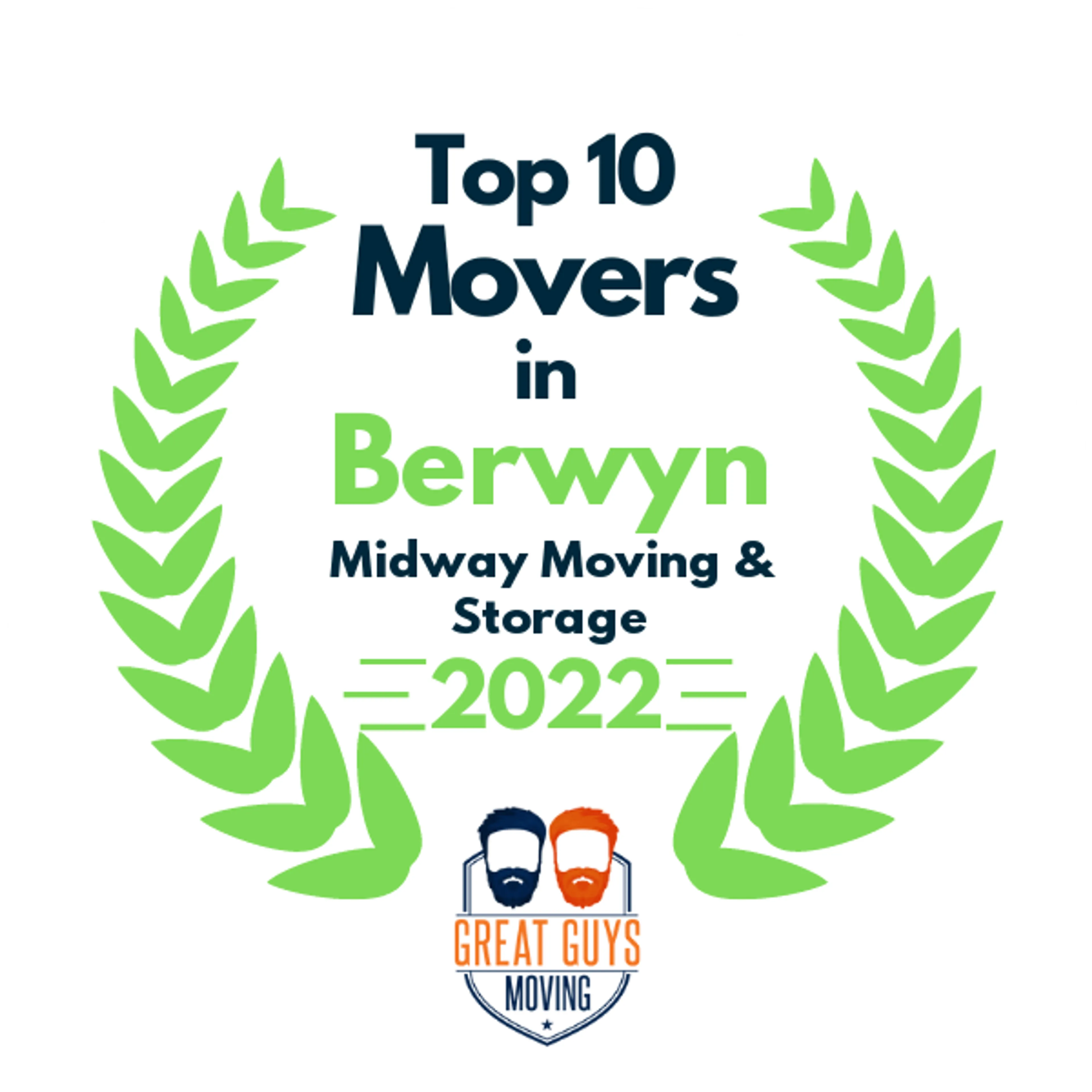 Top 10 Movers in Chicago, IL 2022 award