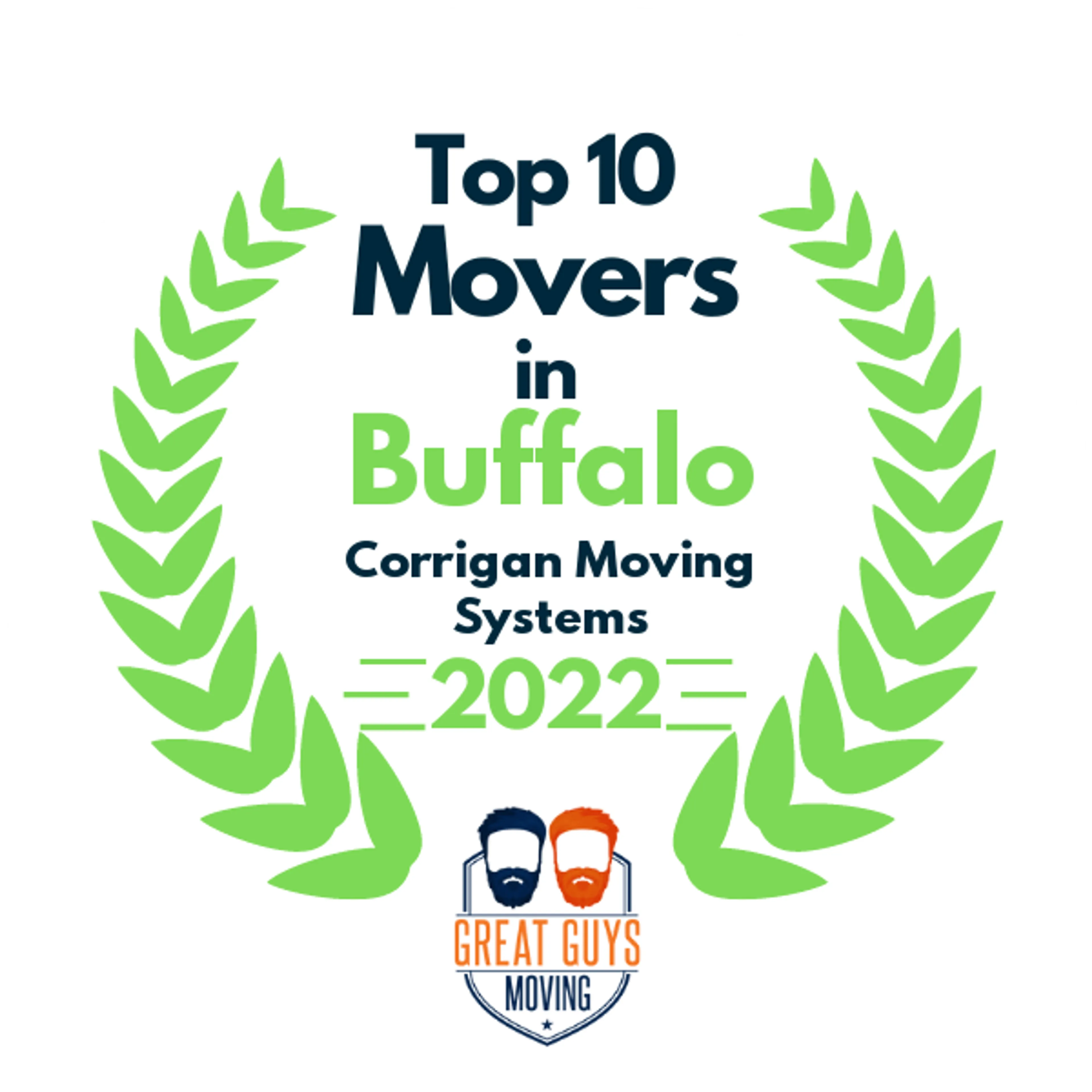 Top 10 Movers in Buffalo, NY 2022 award