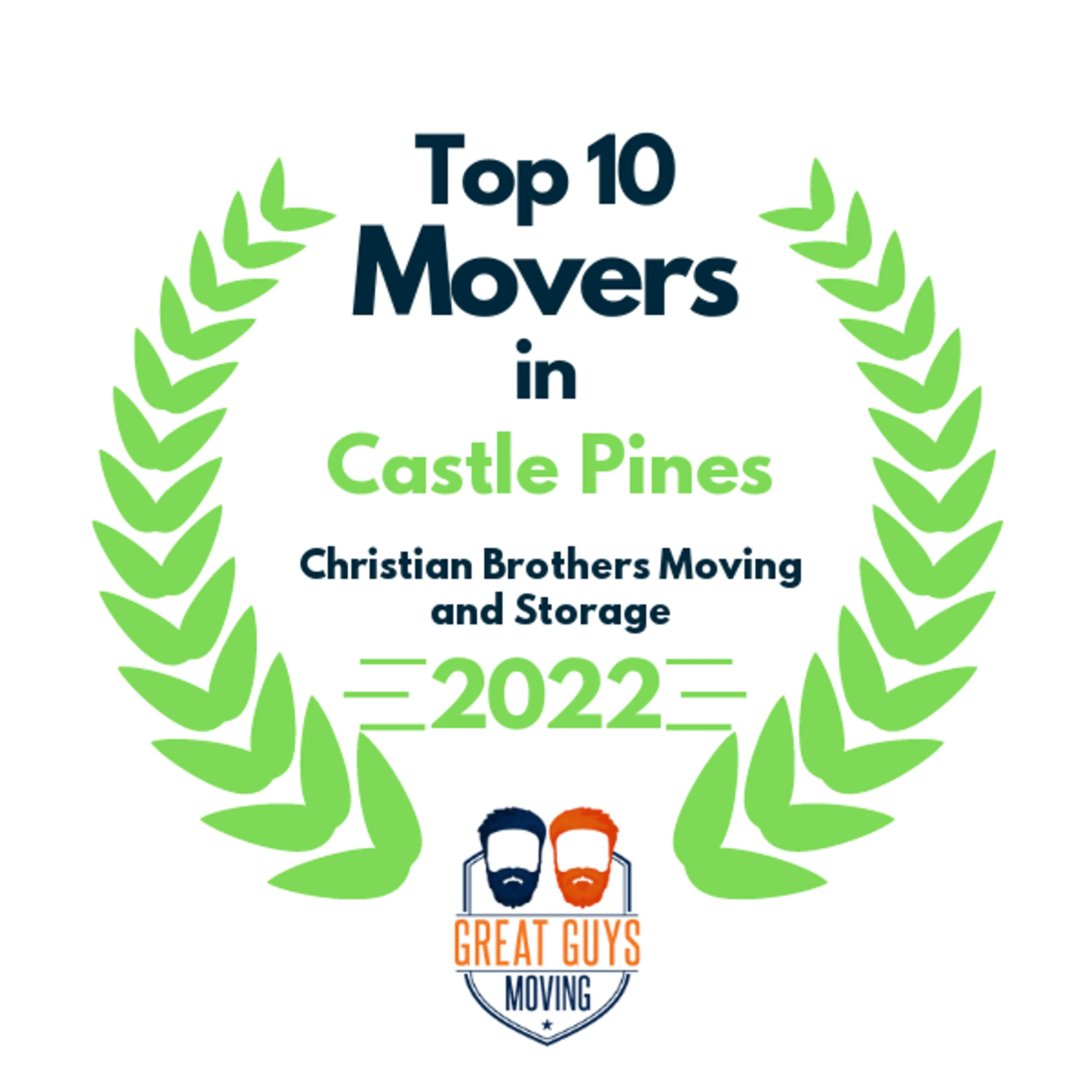 Top 10 Movers in Denver, CO 2022 award