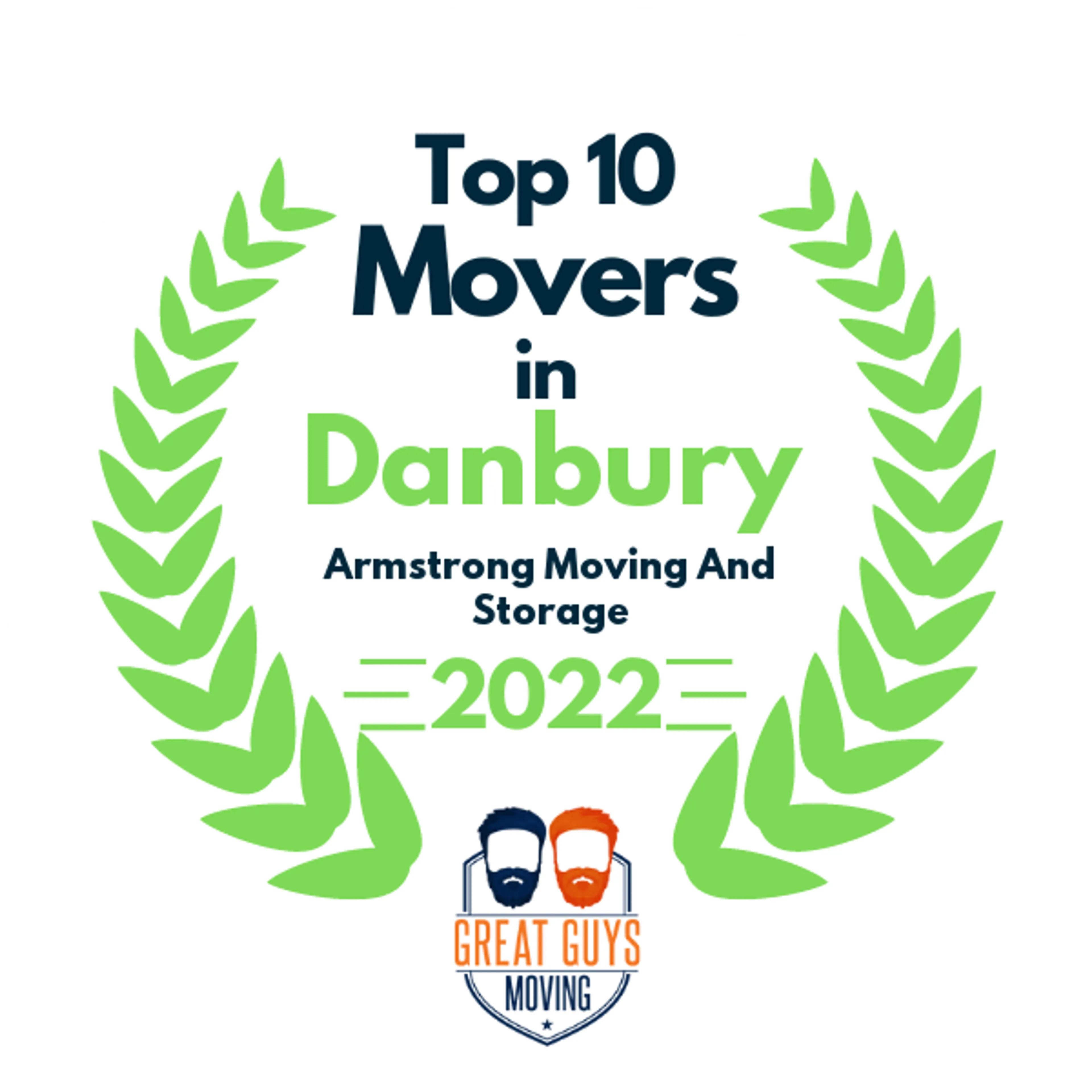 Top 10 Movers in Stamford, CT 2022 award