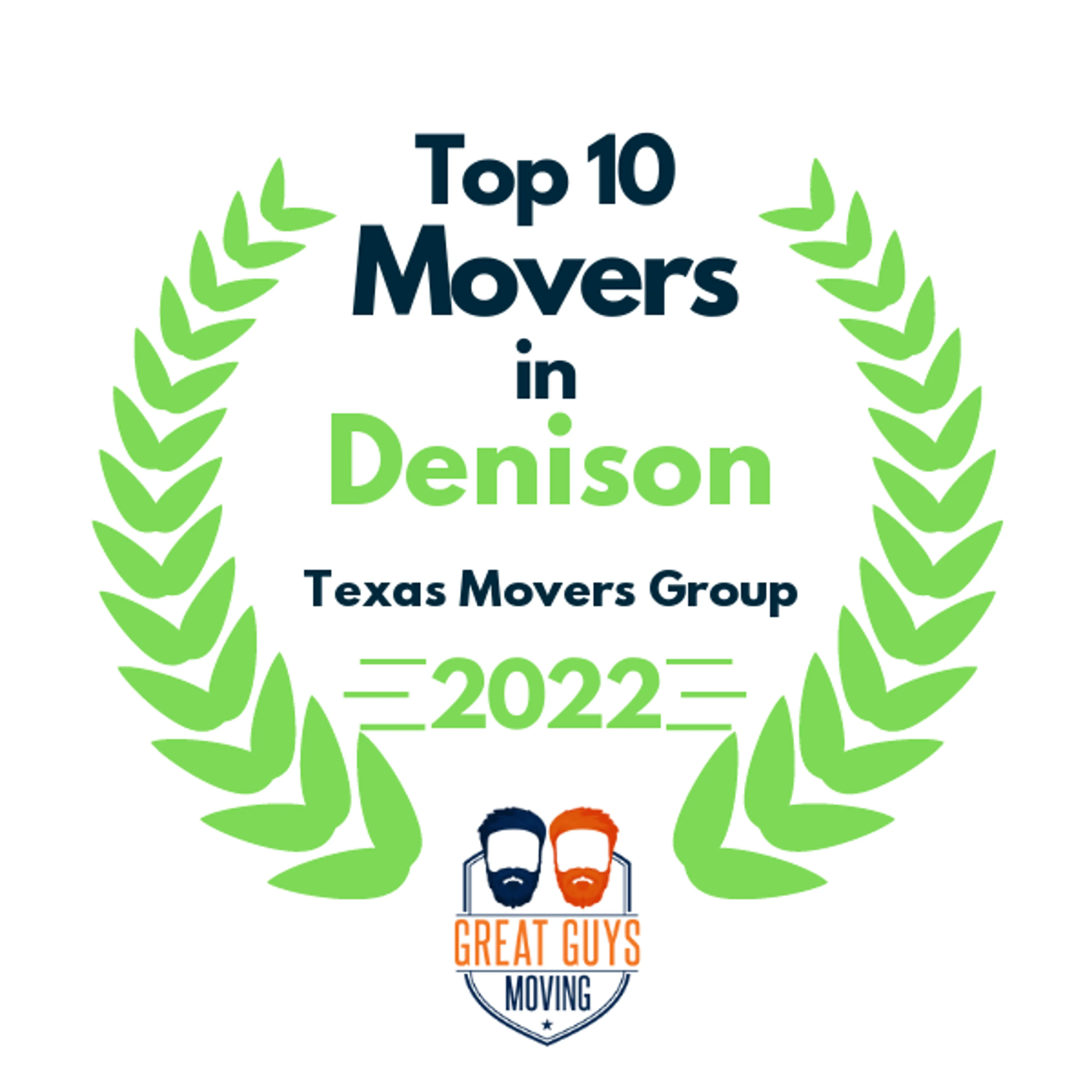 Top 10 Movers in Dallas, TX 2022 award