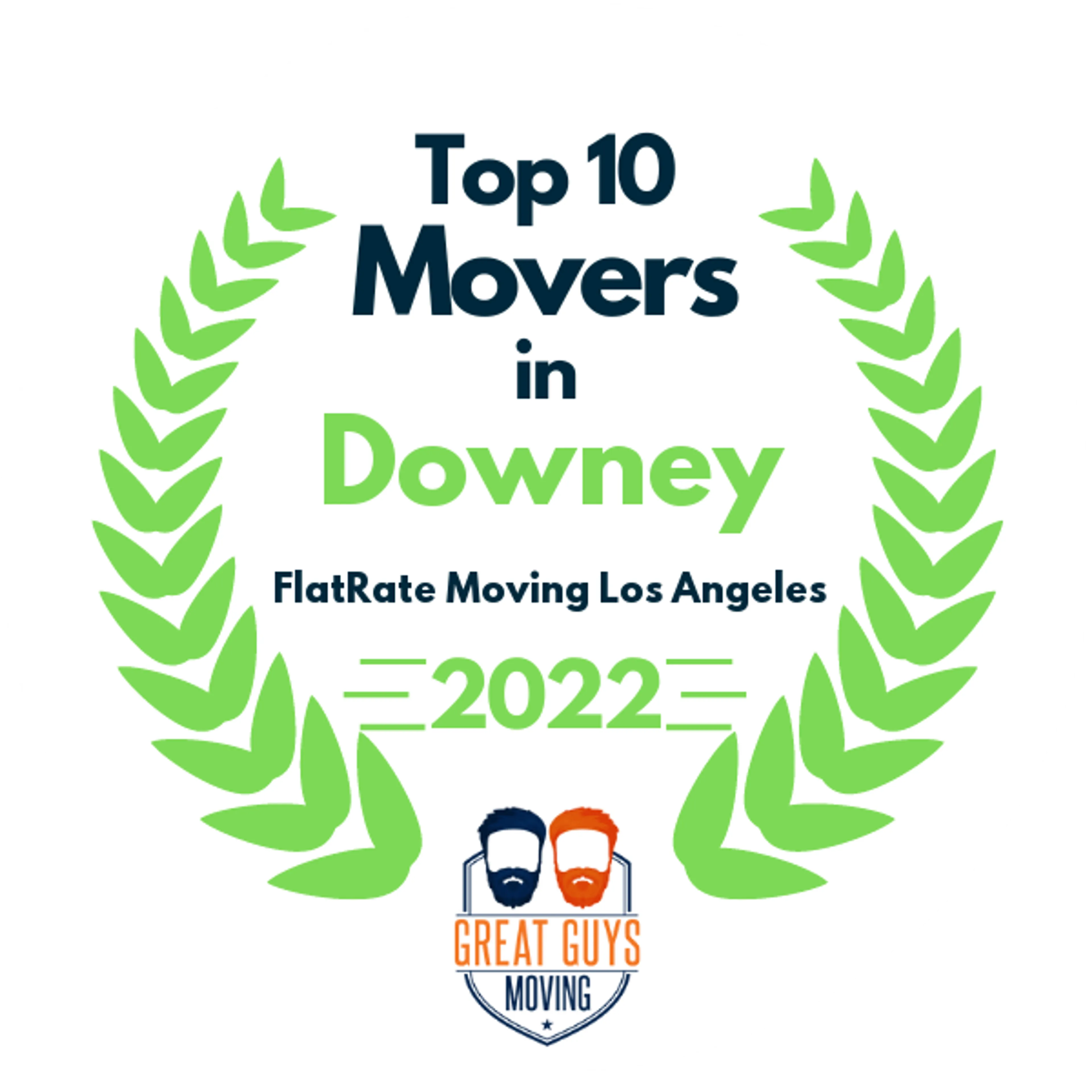 Top 10 Movers in Los Angeles, CA 2022 award