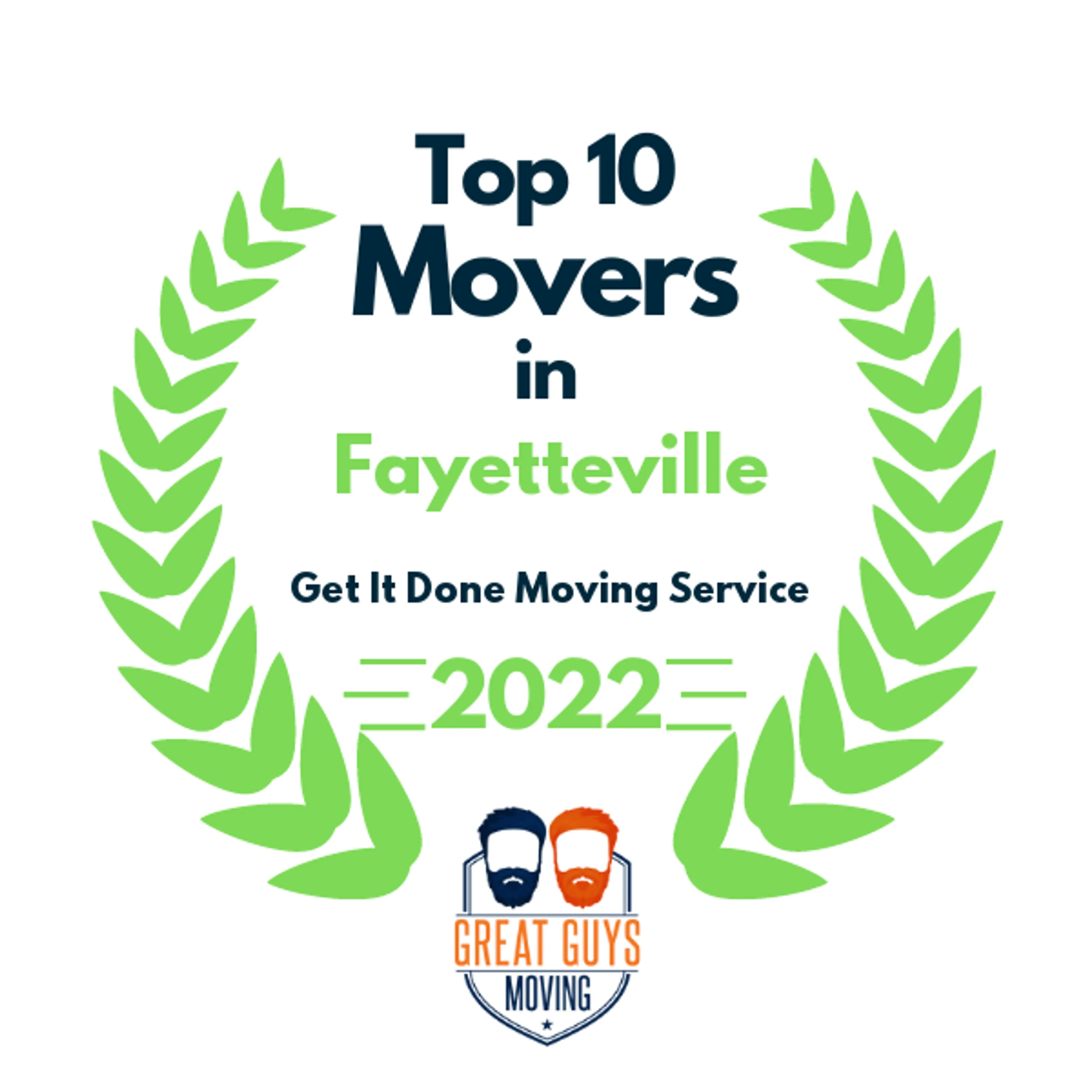 Top 10 Movers in Fort Smith, AR 2022 award