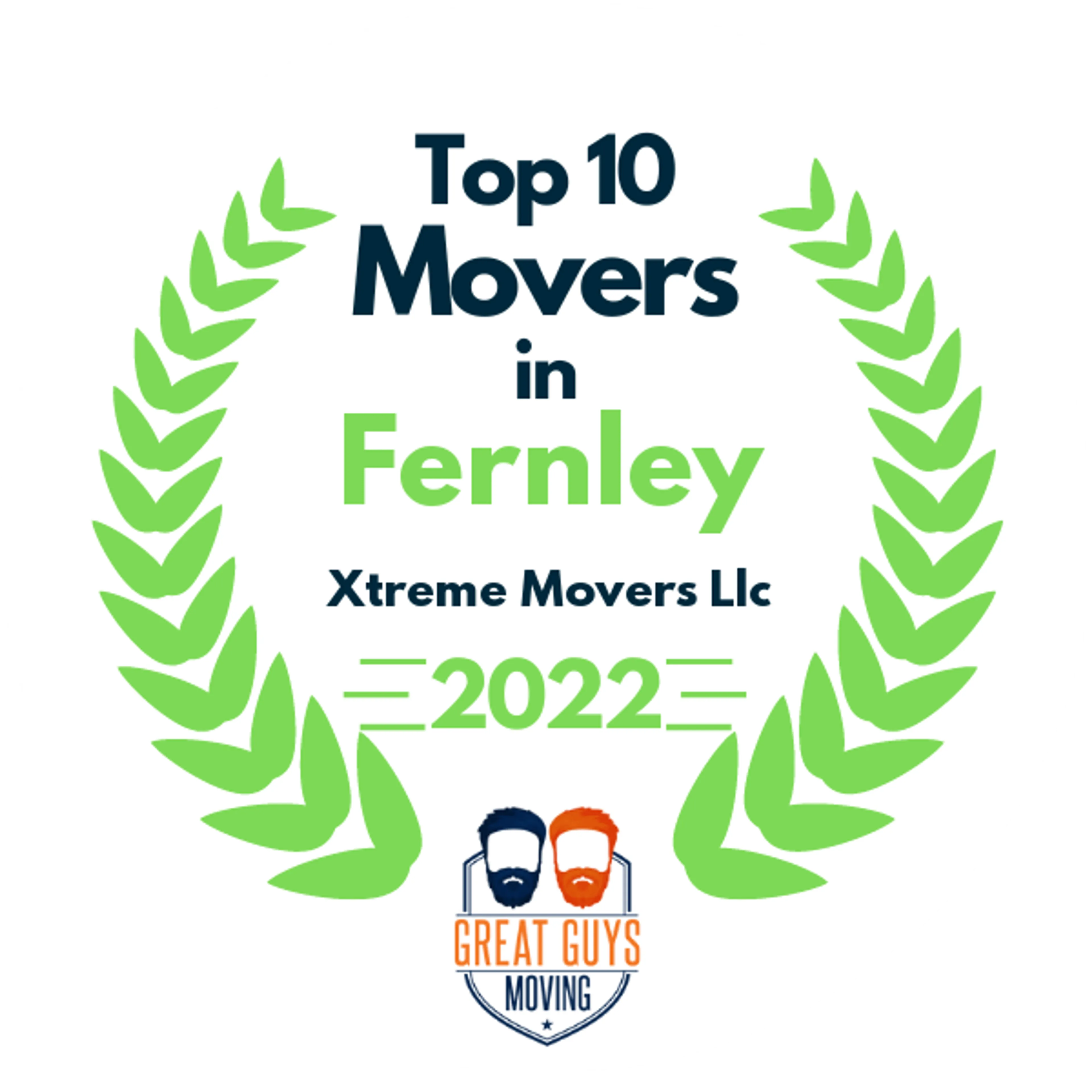 Top 10 Movers in Las Vegas, NV 2022 award