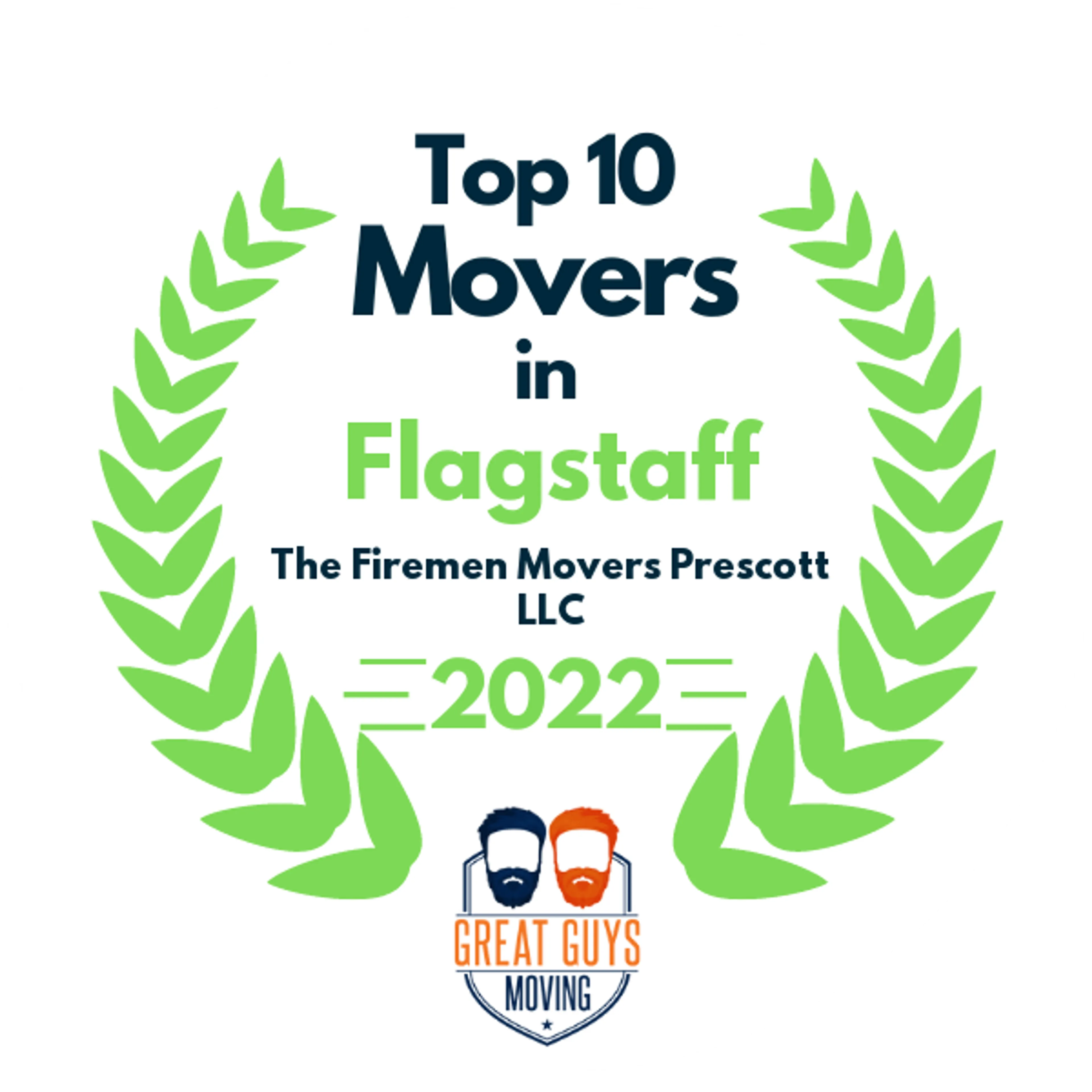 Top 10 Movers in Flagstaff, AZ 2022 award