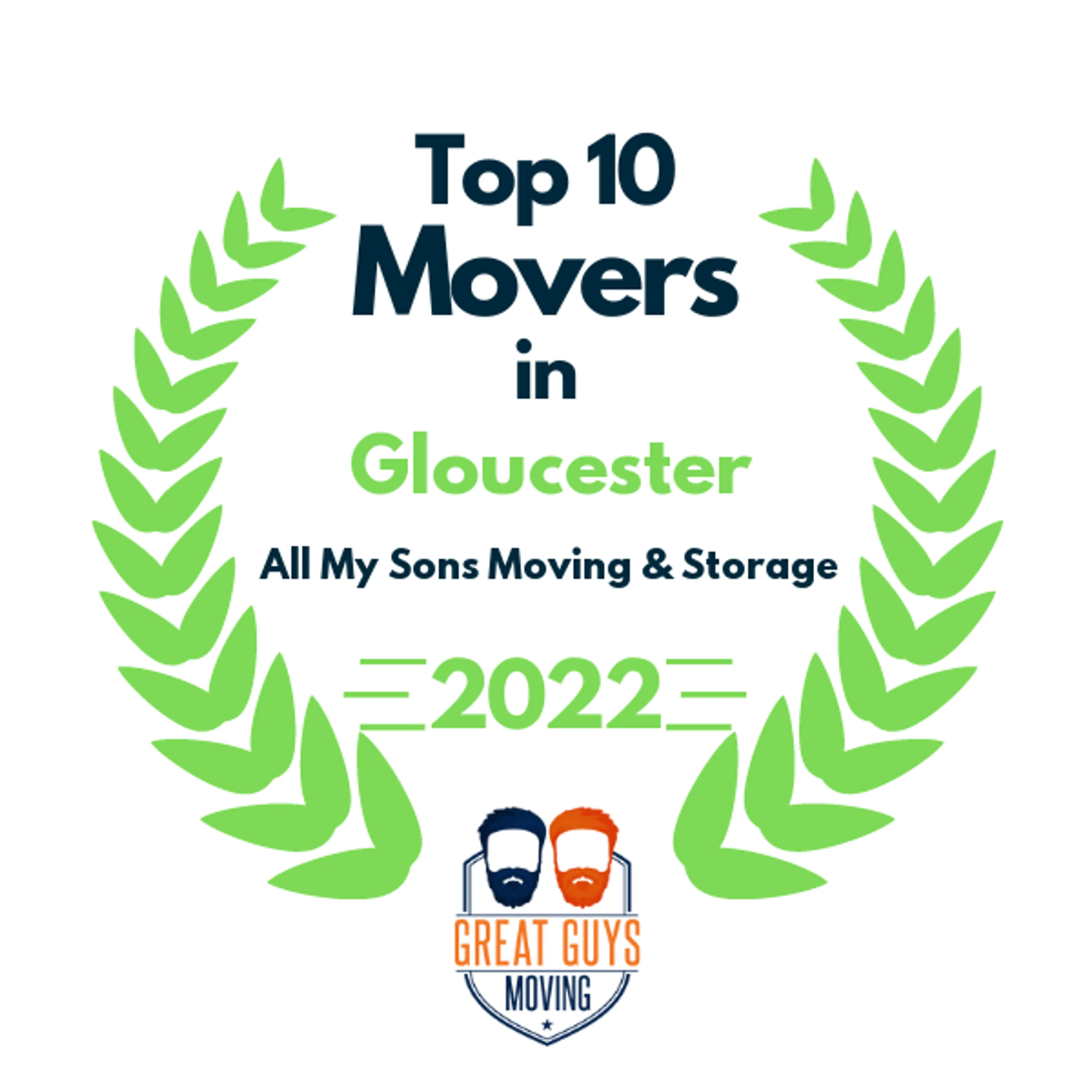 Top 10 Movers in Boston, MA 2022 award