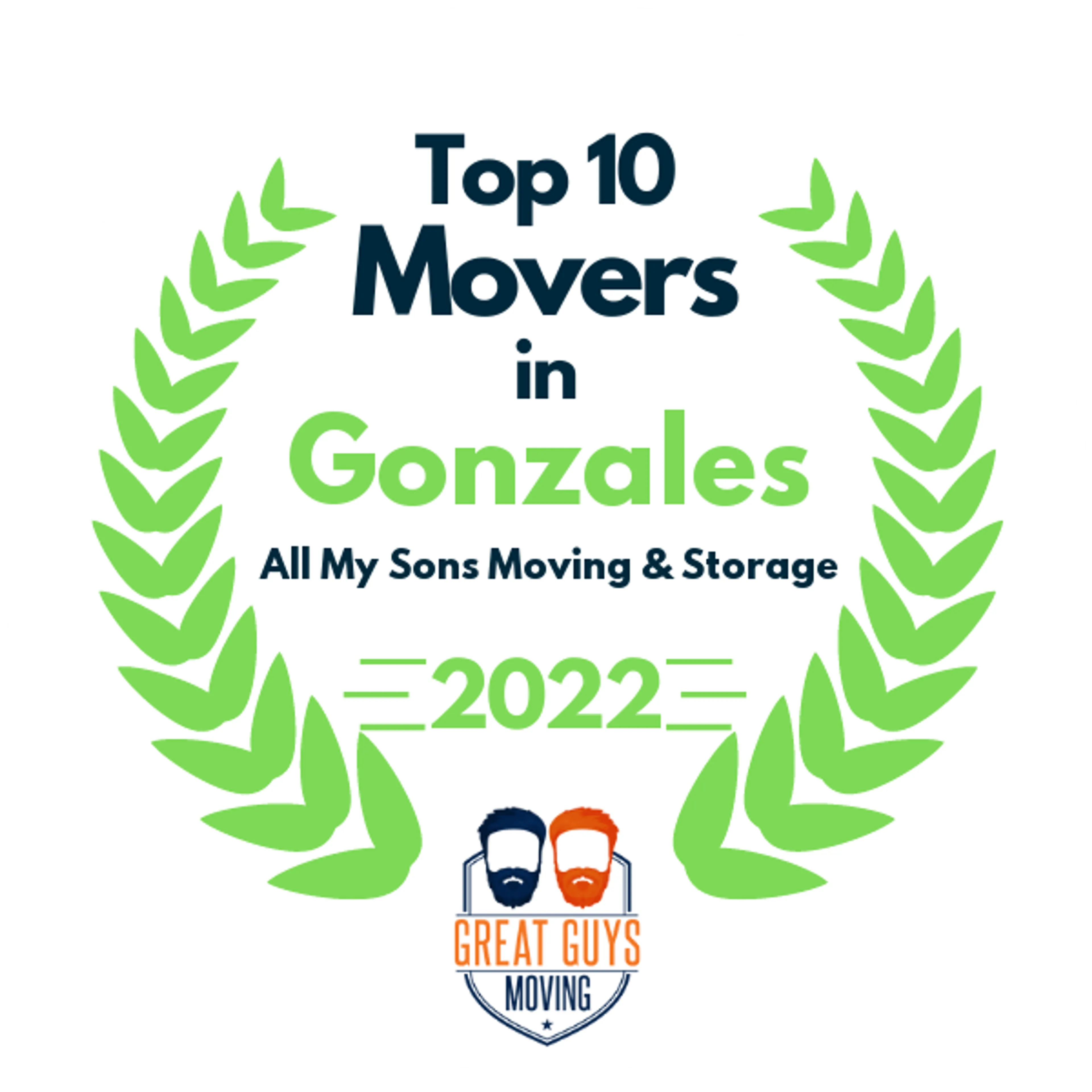 Top 10 Movers in Austin, TX 2022 award