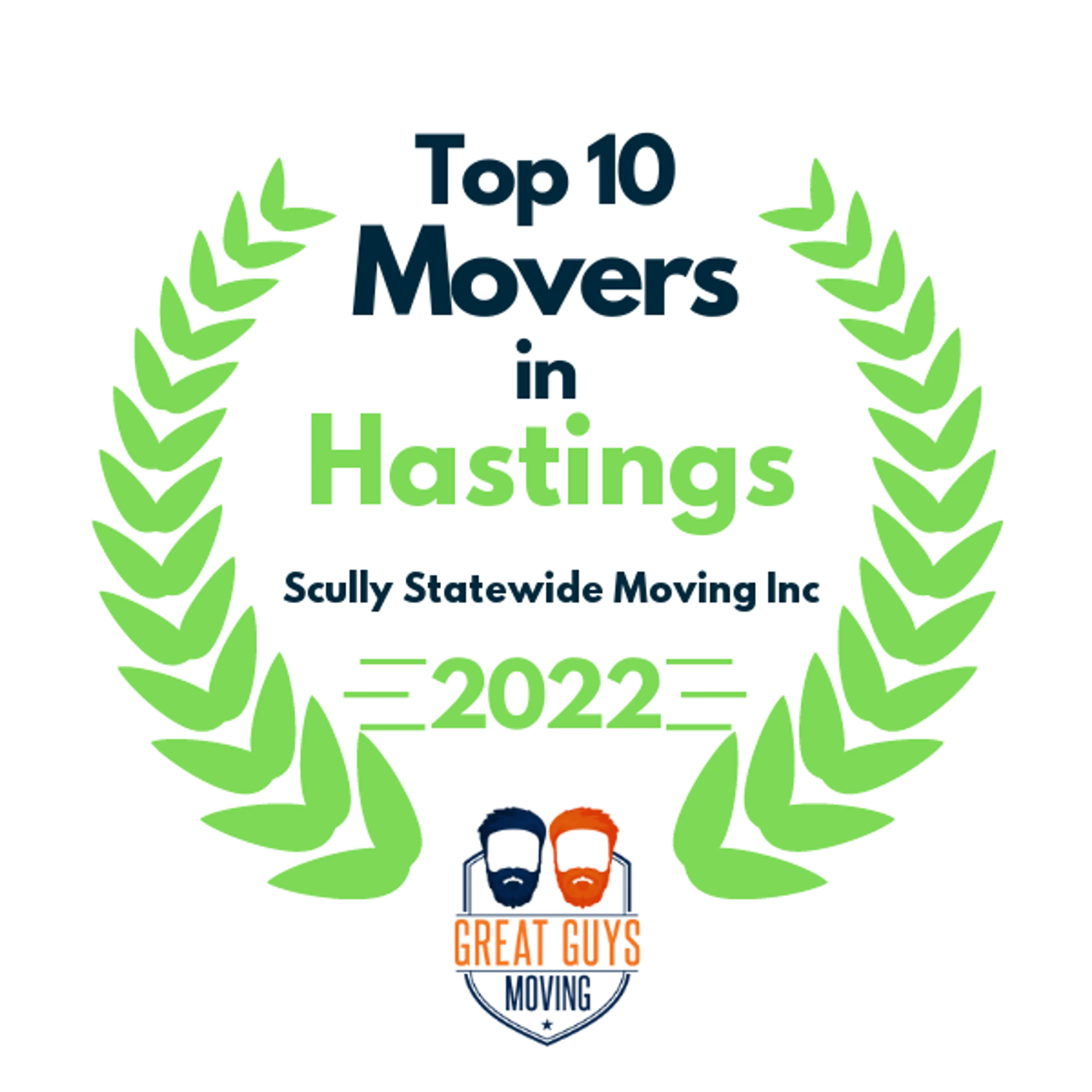Top 10 Movers in Grand Rapids, MI 2022 award